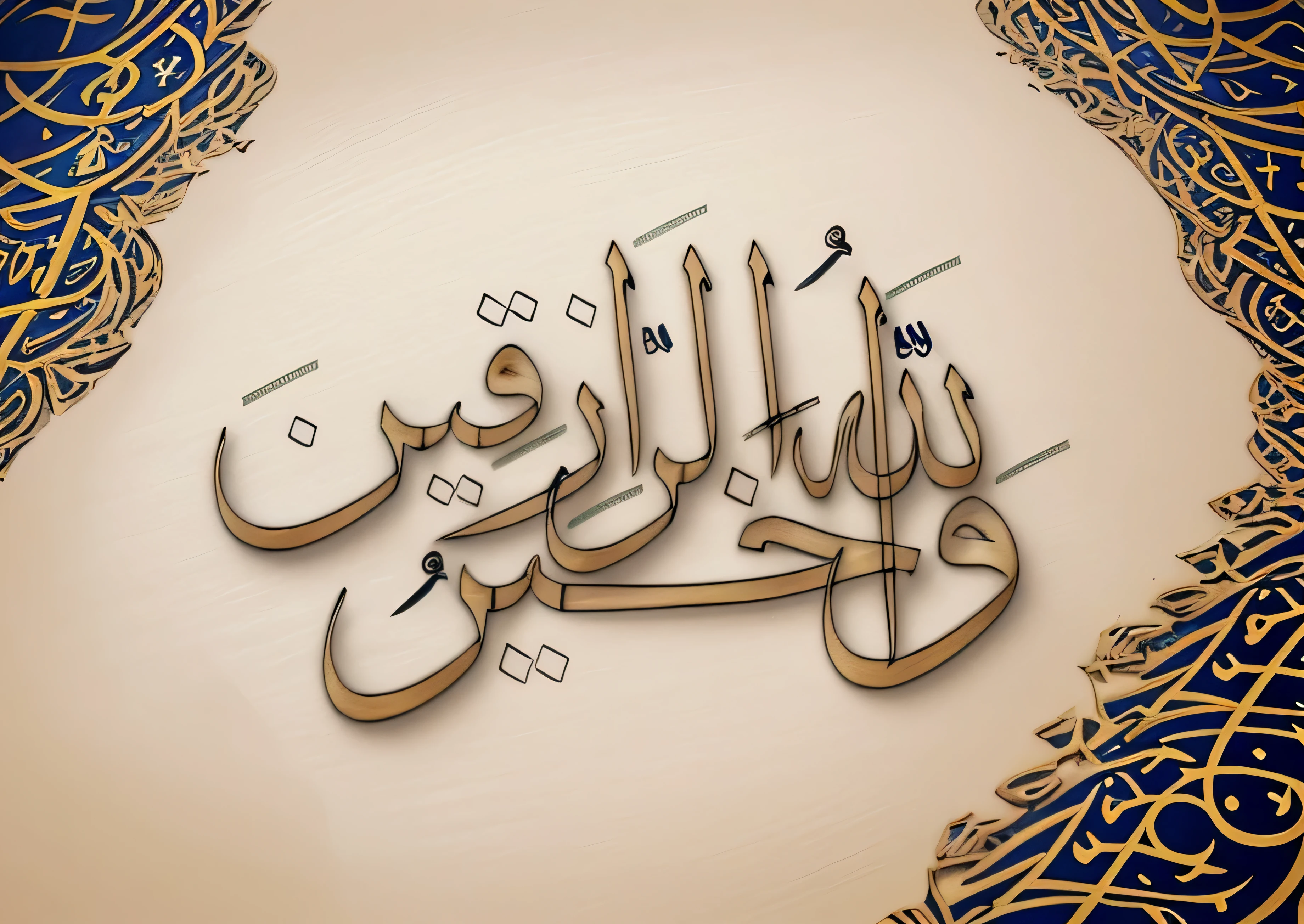 Islamic calligraphy, arabic calligraphy, font, Overlay with Arabic text, arabic calligraphy, Linear hair, Islamic Art, islamic, reyyan, Romanized: Kaaba, hurufiyya, outline, by Sheikh Hamdallah, Arabic!, by Ahmed Karahisari