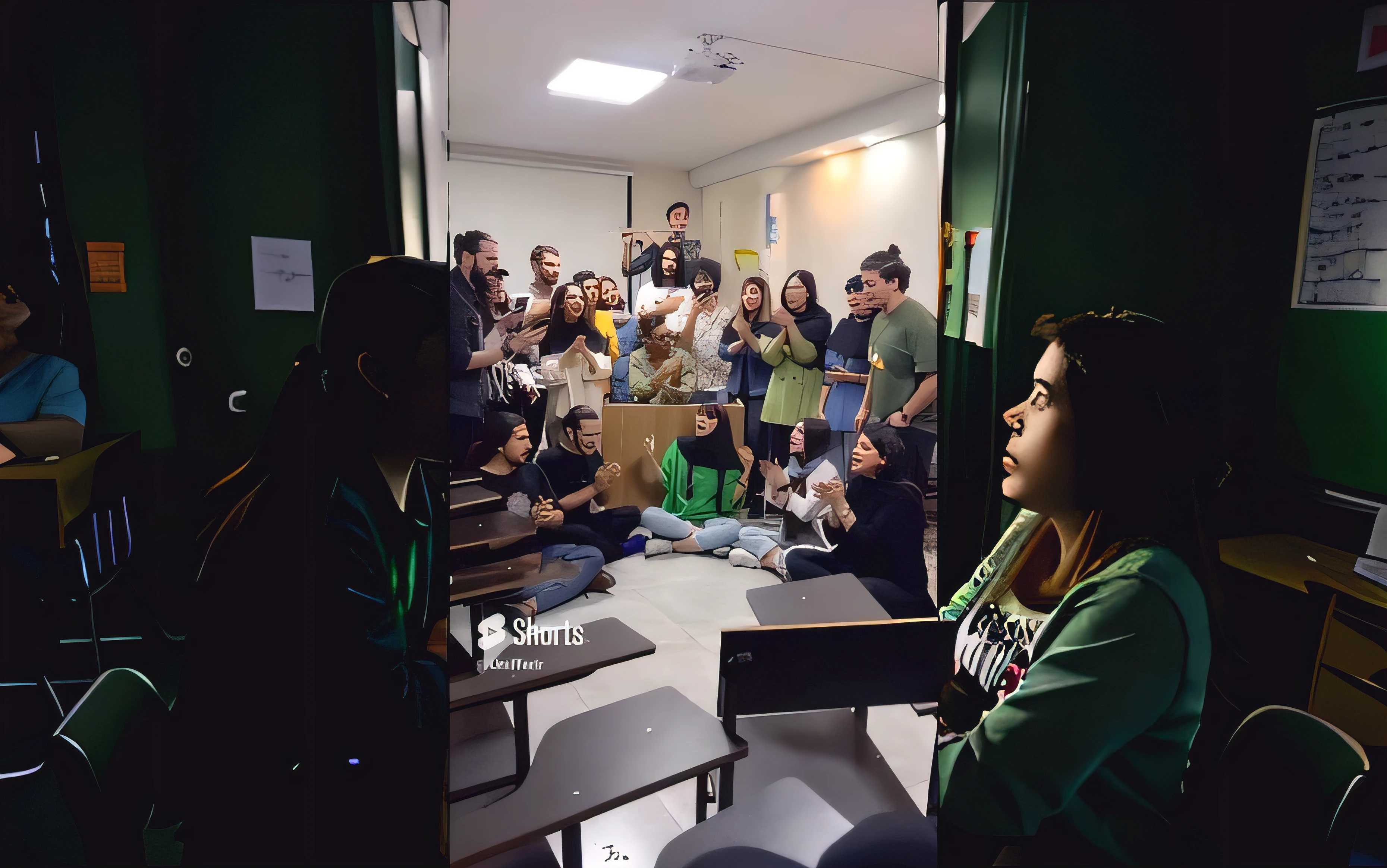 students in a class