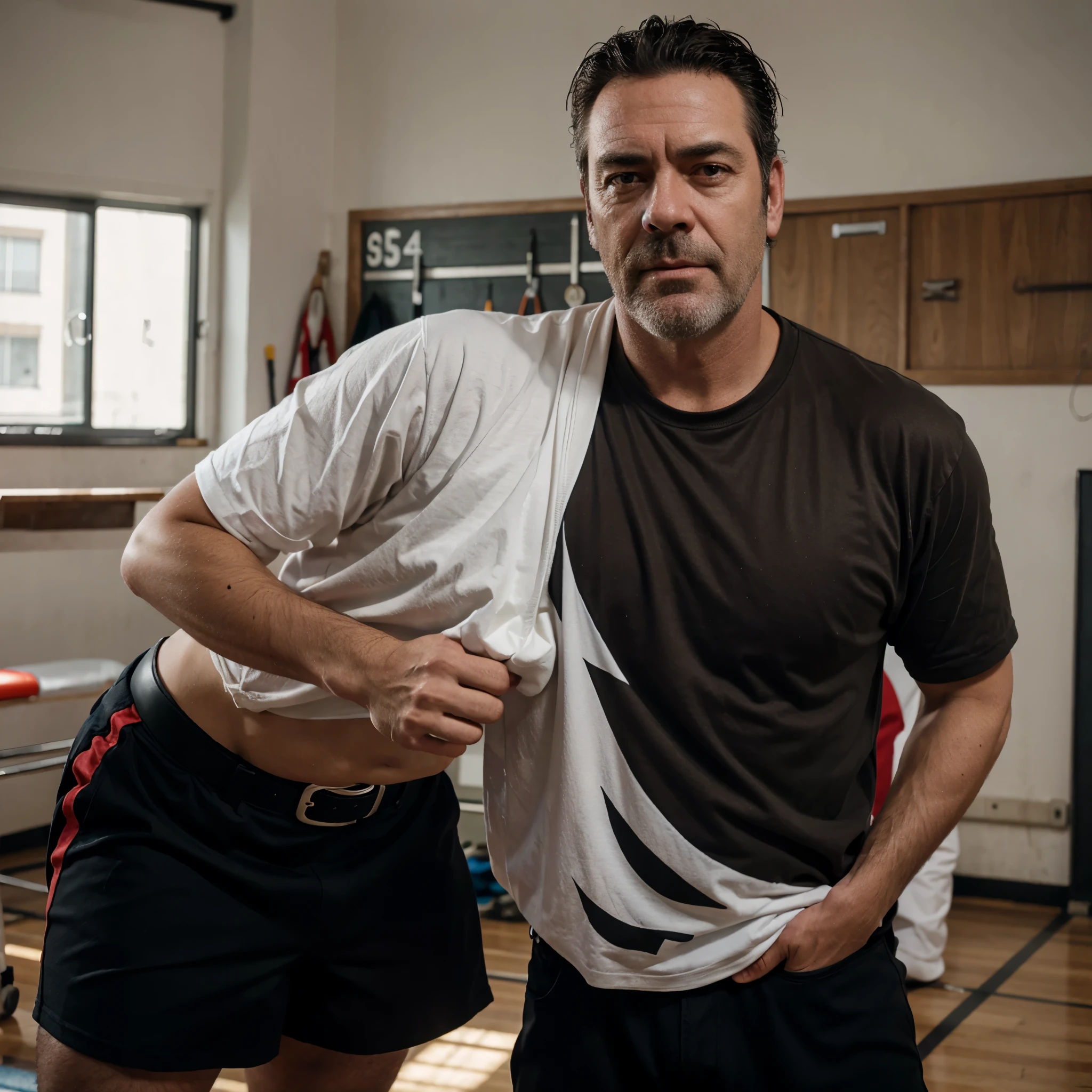 Negan as PE Teacher