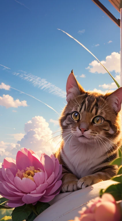 dreamshaper:3.2,%20Photography,%20BotanicalUSA,%20%20Peonies,%20a%20red%20fluffy%20maincoon,%20neon%20clouds,%20soft%20Light,%20bokeh%20,%20macro,%20no%20add%20human,%20no%20add%20hand,%20macro