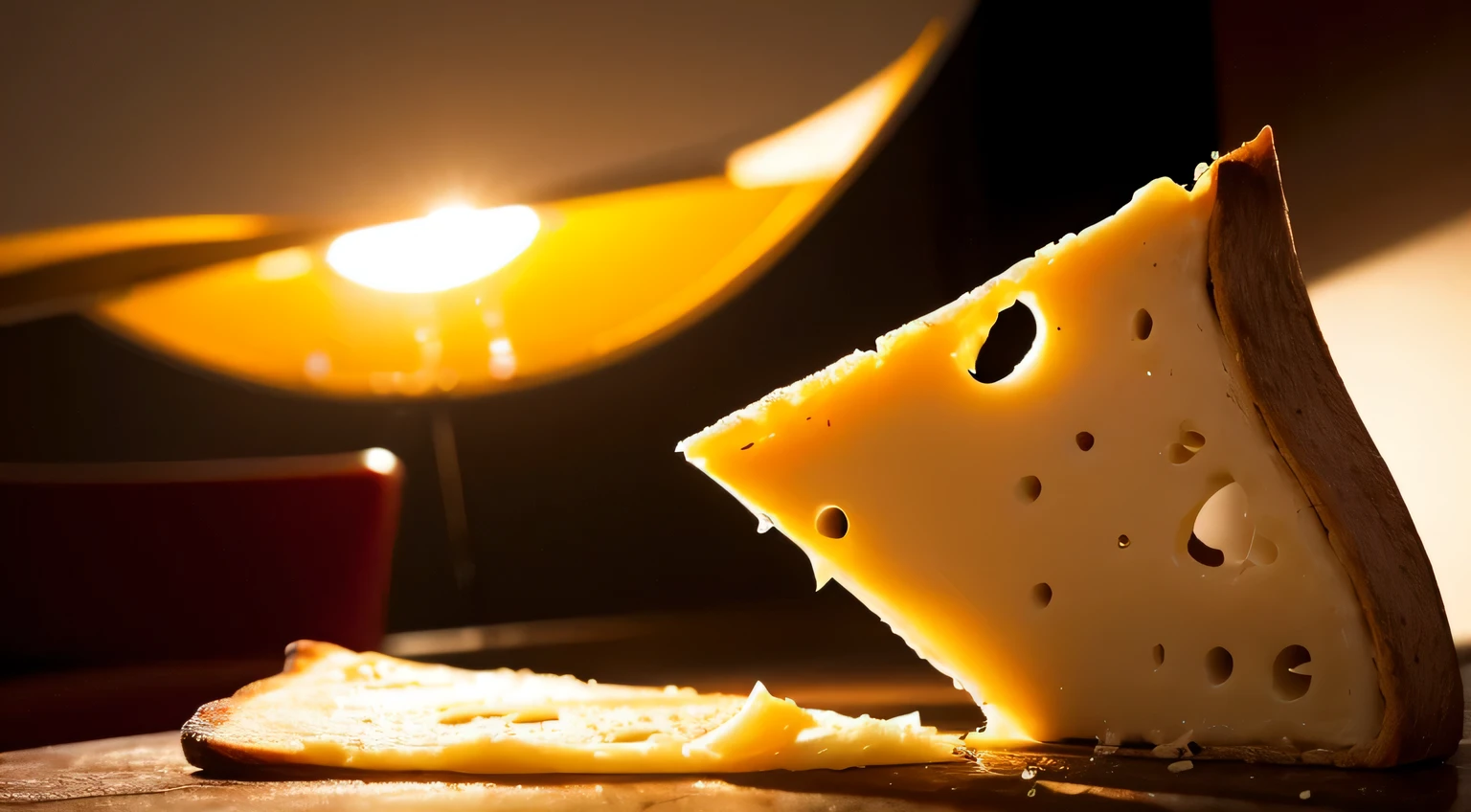 slice of pizza, melting cheese, wide-angle view, dynamic lighting, high details, high quality, realistic, sharp focus, professional photography,