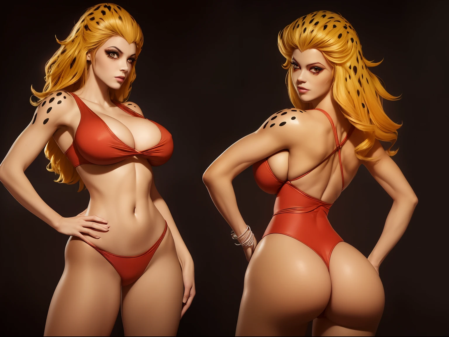 (((cheetara))) ((de thundercats)) (((enormes tetas)))((8k))),((cuerpo completo))(((Amazing tits)))caliente, hermosa,((Hornie)), 8k, hiperrealista todo como un motor irreal trazado de rayos render ((estilo humano hiperealista)),(((Empty dark background))). hiperrealista todo como un motor irreal trazado de rayos render estilo humano realista ,(((Empty dark background)))., Suavemente iluminado, Intimo exquisito detalle, foco nítido, intrincadamente detallado, rewarded photography, small-catchlight, bajo contraste, alta nitidez, facial-symmetry, profundidad de campo, cinematic background, Renderizado del motor irreal, Imagen central, dream-like, Suavemente iluminado, intimo, imagen de cuerpo completo ,cuerpo completo,((tetona)),((piernas torneadas)) perfect ass ecchi