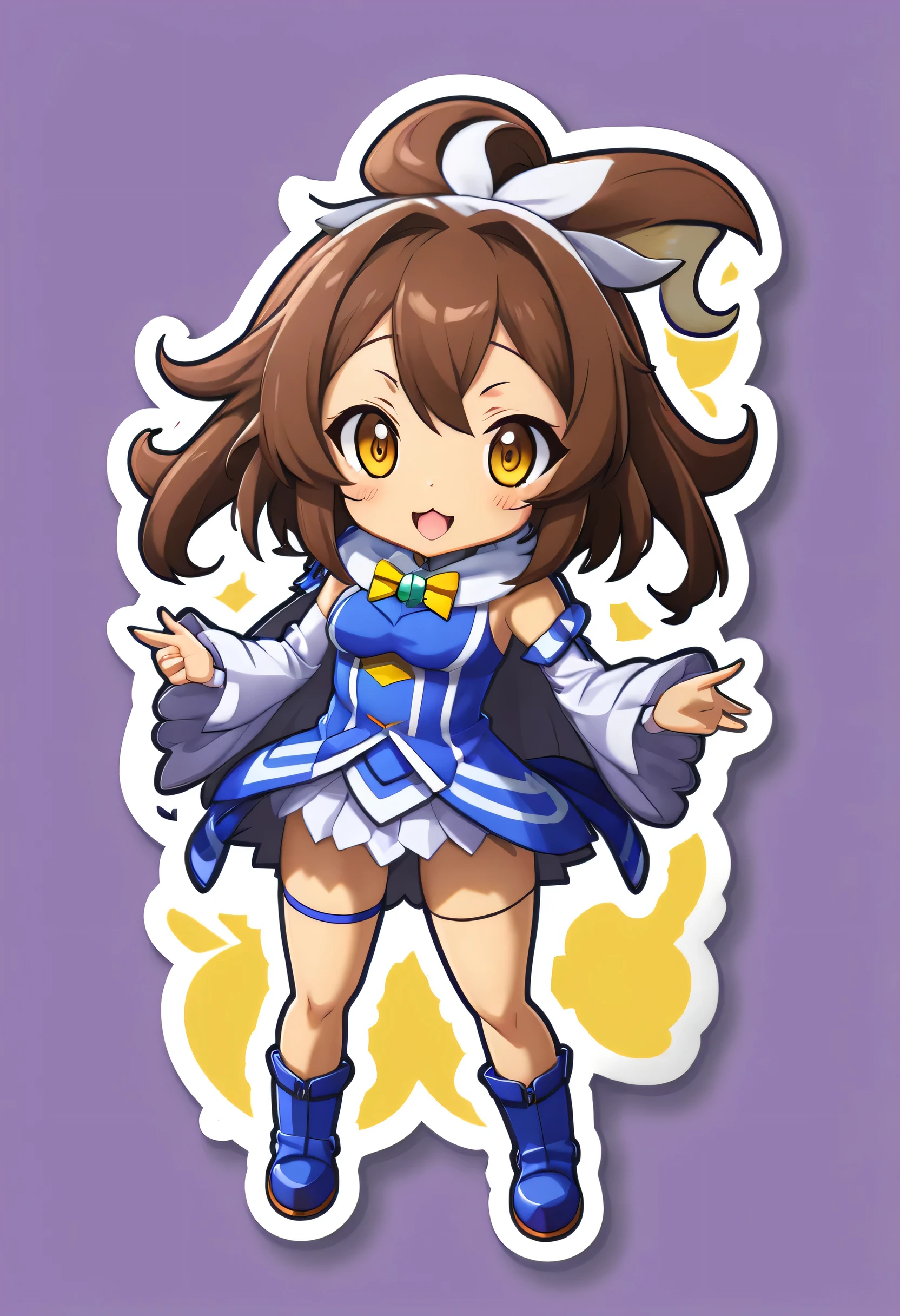 a single sticker, Uma Musume'Realm line