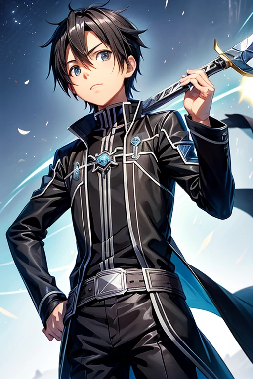 make kirito from sword art online