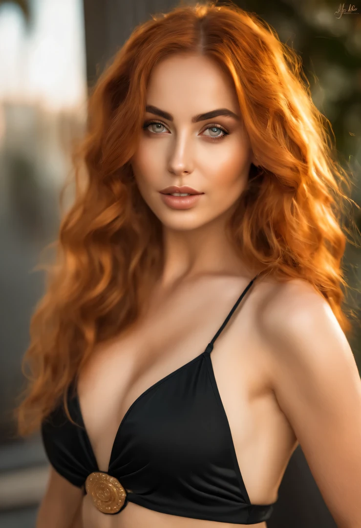 selfie, 20yo Women, (Masterpiece: 1.4), (8K, Real, Raw Photo, Best Quality: 1.7), spanish Person, (1 Girl), Beautiful Face, (Real Face: 1.8), (orange Hair, Long Hair: 1.3), Hairstyle, Realistic green Eyes, Beautiful Detail Eyes, (Real Skin: 1.8), Beautiful Skin, Attractive, Ultra High Resolution, Ultra Realistic, High Definition, Golden Ratio, boque, (Detailed Face: 1.4), ( Cuban Actress: Ana de Armas), Wet and sheer tank top,,,,,、 long orange hair, wet and sheer white see-through panties, NSFW, big, big butt emphasis, nipple areola, pink nipple, shape clear, looking at camera, sitting on the couch, pubic shape is transparent and clear, drenched in sweat, pose (legs wide open), detailed muscles, nami from one piece, blue tribal tattoo on shoulder, seductive pose, erotic ambient, big chest