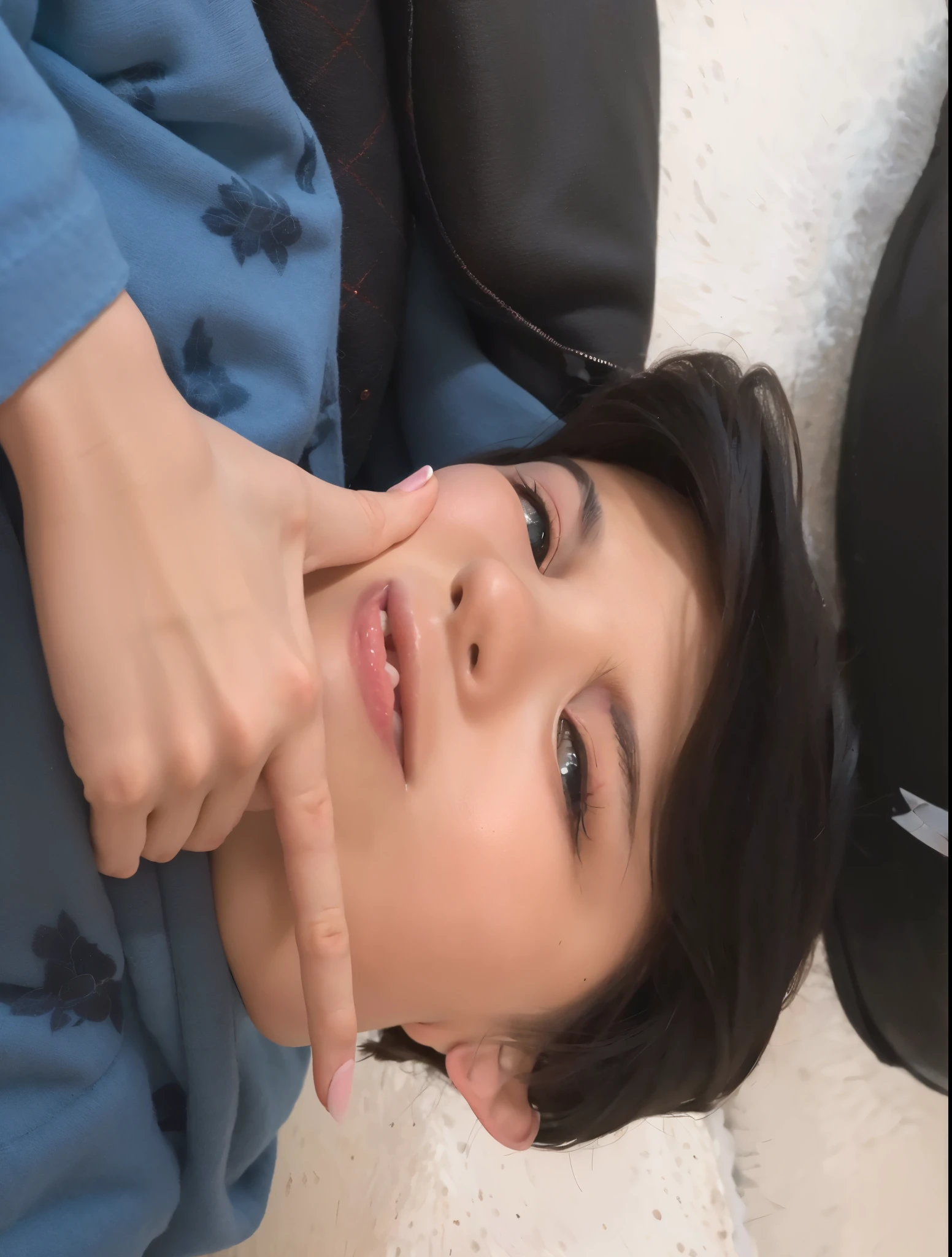 (best quality,4k:1.2),ultra-detailed,(realistic:1.37),portrait,sharp focus,studio lighting,vivid colors,oil painting,a girl's face,beautiful detailed eyes,beautiful detailed lips,longeyelashes,smooth and flawless skin,expressive facial features,soft and flowing hair,delicate nose,fine and defined eyebrows,rosy cheeks,artistic background with warm tones,endless details and textures,eye-catching highlights and shadows,human emotions and subtleties in each brushstroke,sensitive and evocative atmosphere,A captivating masterpiece with mesmerizing realism.