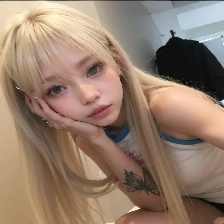 ((mini skirt:1.3)),(8k, RAW photo, best quality, masterpiece:1.43), (realistic, photo-realistic:1.37), (best quality), (detailed), (highres), ultra realistic, hyperrealistic,high detail RAW color photo, 1 girl, beautiful face, (Japanese beauty with blushing cheeks and a narrow mouth sucking on PENIS:1.3), ((full body)) short hair, look_at_viewer,nsfw, hardcore, masterpiece, ,solo, perfect face, (bright lighting:1.2),beautiful detailed eyes, extremely detailed face, perfect lighting,masterpiece, best quality, , penis, hetero, 1boy, fellatio, oral, solo focus, pov,(at alley.:1.2),(hold penis with hand), Pink Hair,blonde,Platinum Hair,Brown Hair,orange,Wavy Hair,Shortcuts,Pixie Cut,Twin tails,