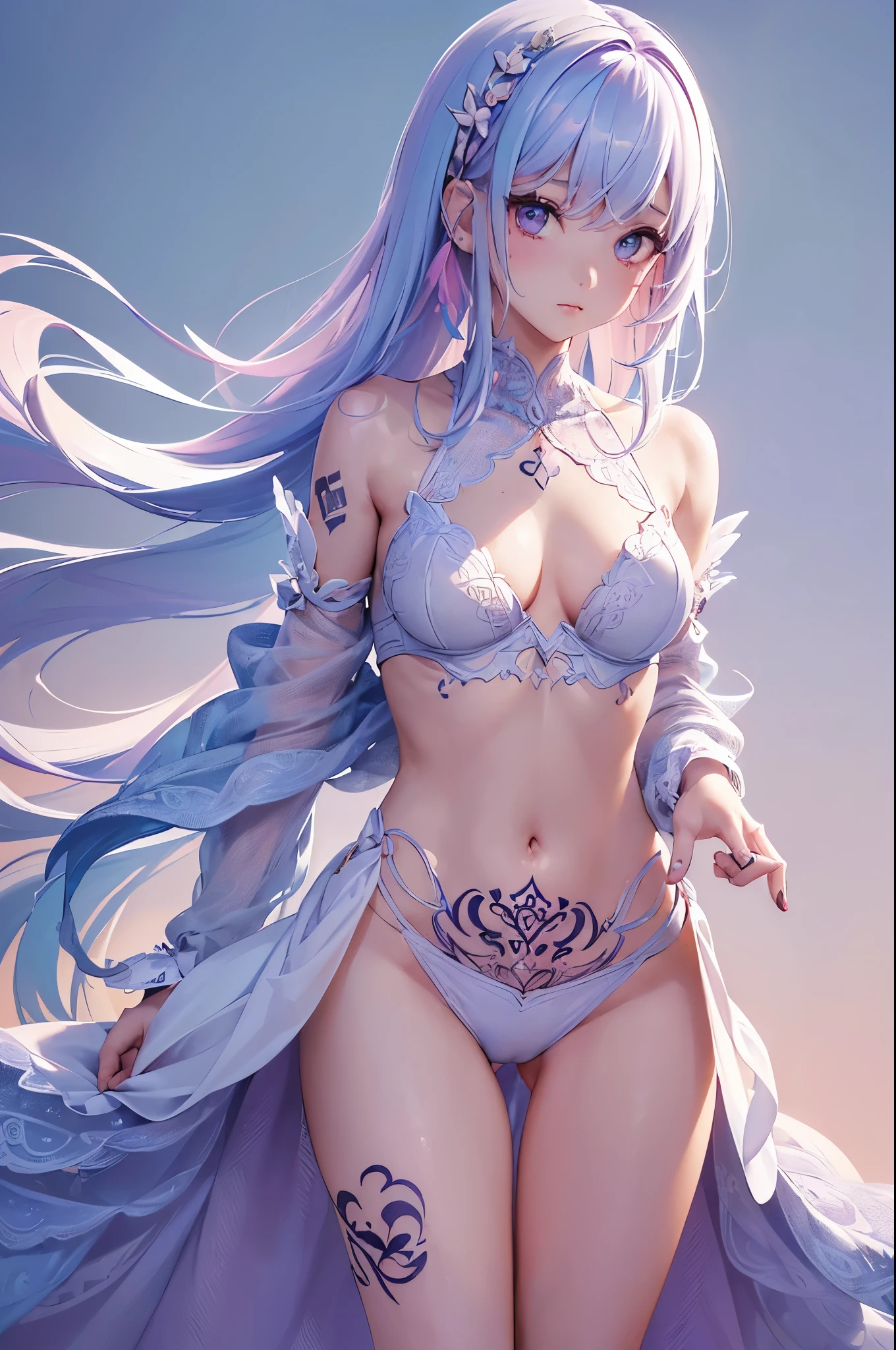 (1girl:1.2, body covered in words, words on body:1.1, tattoos of (words) on body:1.2),(masterpiece:1.4, best quality),medium breasts,(intricate details),unity 8k wallpaper,ultra detailed,(pastel colors:1.3),beautiful and aesthetic,see-through (clothes),detailed,solo,