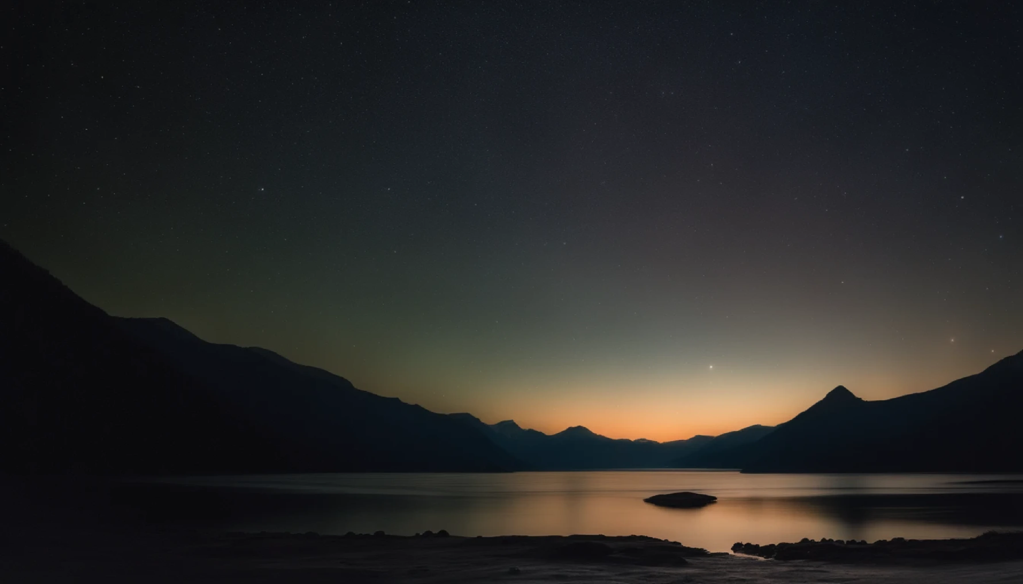 (Best quality, high resolucion, Masterpiece:1.2),Ultra-detailed, paysage de ciel étoilé, Vibrant colors, clair de lune doux et brillant, Sparkling stars, Serene atmosphere, Dream scene, surreal, fantaisie, Nuit paisible, Vue panoramique, montagnes majestueuses, Lac scintillant, reflets scintillants, galaxies lointaines, univers infini