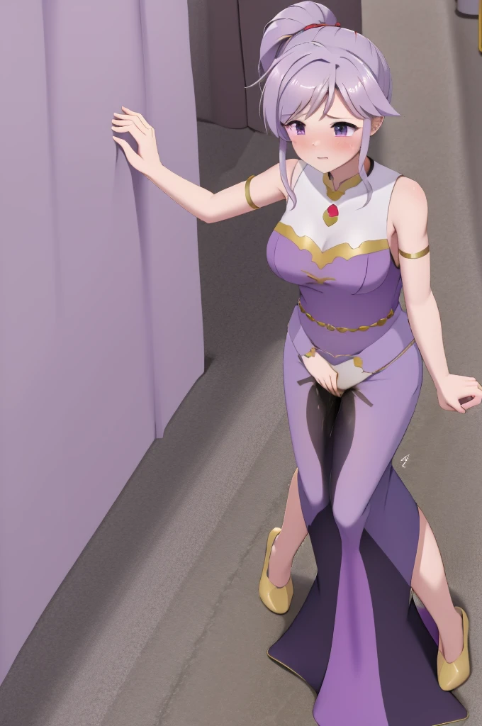 by fluff-kevlar, by Zackary911, by Kenket, by Kilinah, by fluff-kevlar, (((Espeon, woman, breasts, antrum, extremely detailed, extremely detailed legs, extremely detailed arms, extremely detailed face, perfectly detailed eyes, perfectly detailed anatomy))): 1.2, solo, perspective, curved thighs, huge thighs, curvature, unexpresive face, (tail), totally blushed, nervous, looking at the viewer, bound, (bandages), lying in a sarcophagus, eyes closed, (((firm body)))