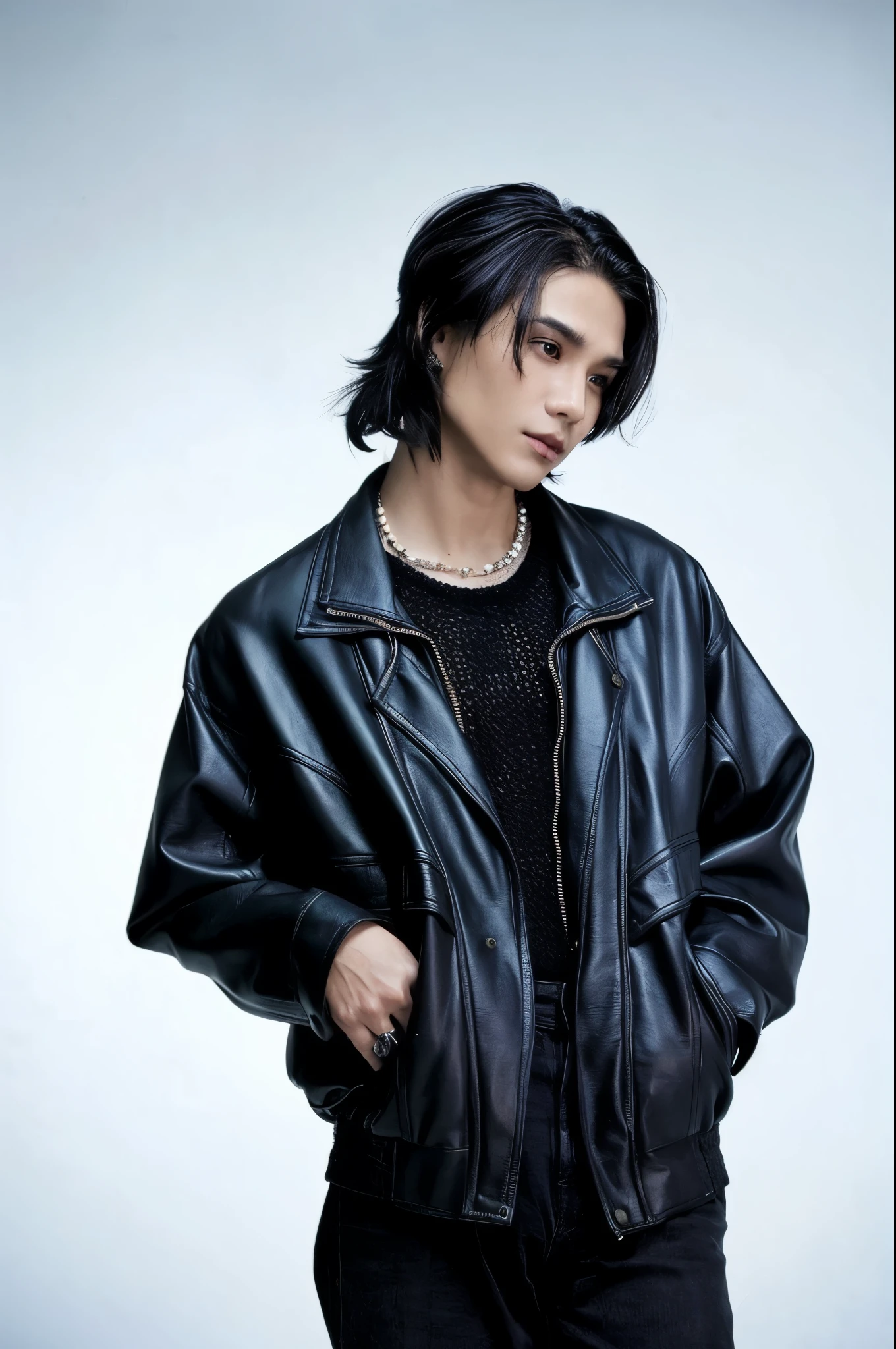 (best quality,realistic:1.37),Jeff Satur kpop idol portrait,incredibly detailed image:1.2,Asian Thai actor and singer,exceptionally realistic attire and facial