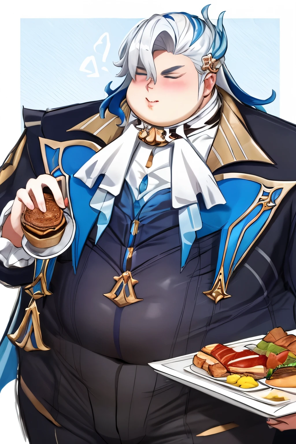 best quality, detailed drawn hands, realistic fingers), (masterpiece, finely detailed eyes: 1.2), ((Best quality)), ((masterpiece)), (highly detailed:1.3), anime, 1boy, 1male, (solo:1.2), yellow eyes, red hair, medium hair, slime hair, (slime boy, red slime, red skin, covered in red goo, dripping slime), translucent skin, necromancer’s robe, naked underneath robe, belly, round belly, fat belly, smirking, smug expression, fantasy, sharp teeth, fat male, (fat fetish commission:1.2), (pixiv), deviantart, (weight gain commission), fat fetish, belly kink