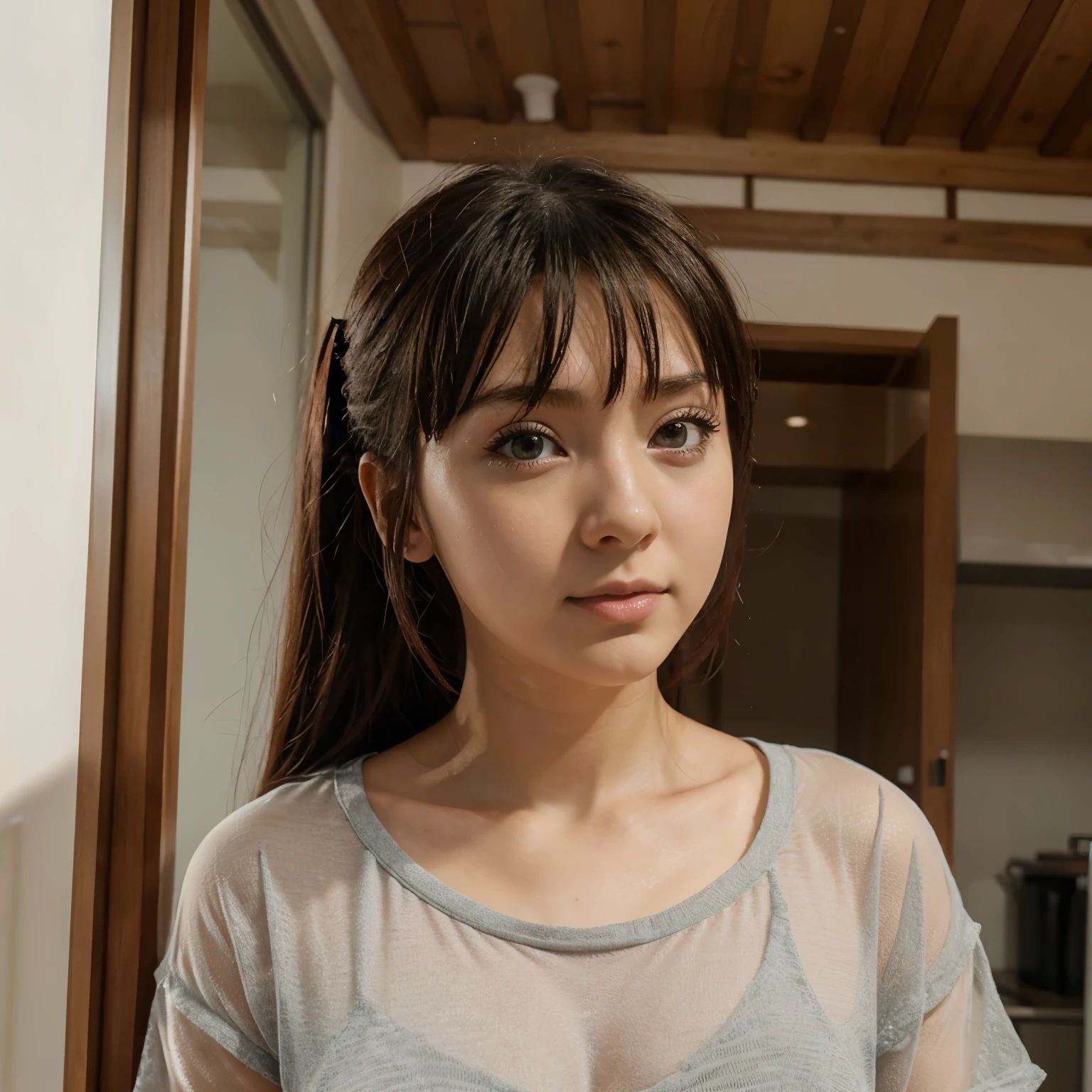 (In 8K，highest quality，masterpiece)，(Realistic，RAW Photos，Super Fine Clear)，Realistic Light，Detailed skin，Beautiful Japanese Woman，((30-year-old woman，))、Businesswoman、Office Fashion，Blue sexy panties、kneeling to spread legs，Thin legs、fine grain，Detailed fingers、thin、Sexual，Ecstasy expression，In a stylish bedroom、a place where there are no people，Ecstasy，Asian Eyes Era