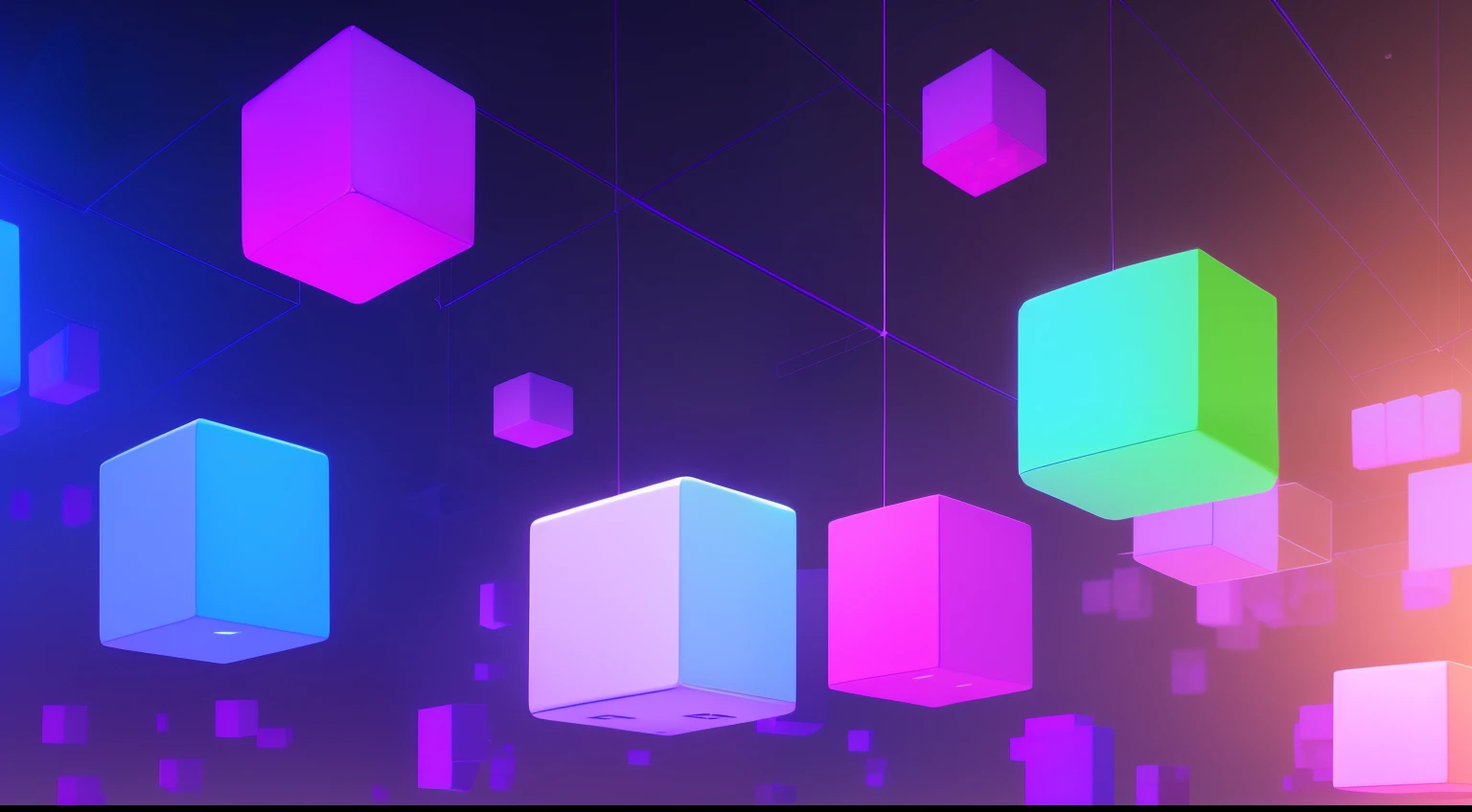 a close up of cubes floating in the air, tesseract, hypercube, the encrypted metaverse, the tesseract, cubes, blockchain, cube, digital art, digital art,  3 d nft, cyber space, motion graphic, dimensional, 3d shapes, 3 d shapes, stylized 3 d graphics