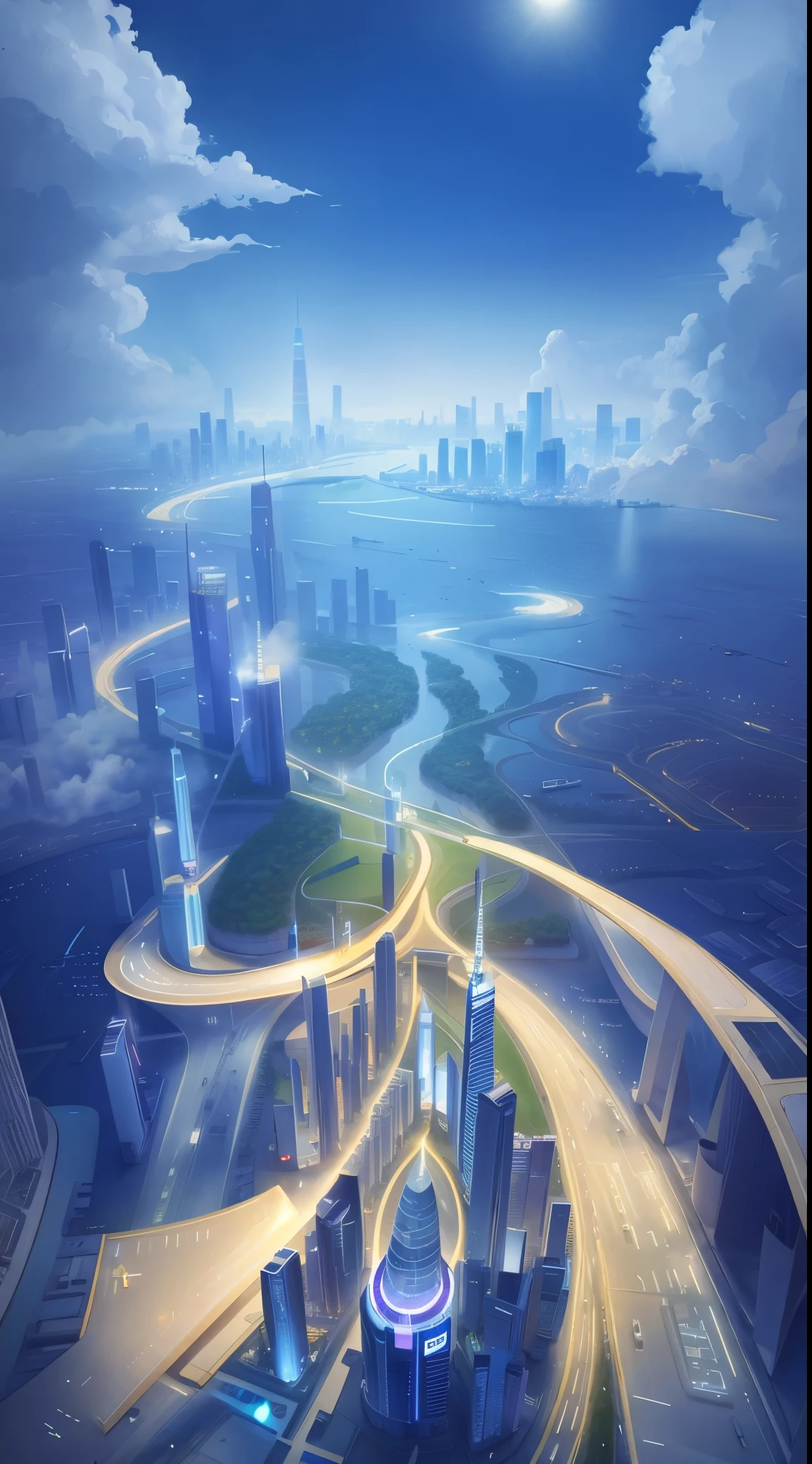 Pictures of Sky City, The city of the future的景观, 美丽的The city of the future, Ring World, The city of the future的远景, 俄罗斯The city of the future, Empyrean City, in other words,The city of the future, city of the future in russia, The city of the future, railway cityscape, athletics. shanghai