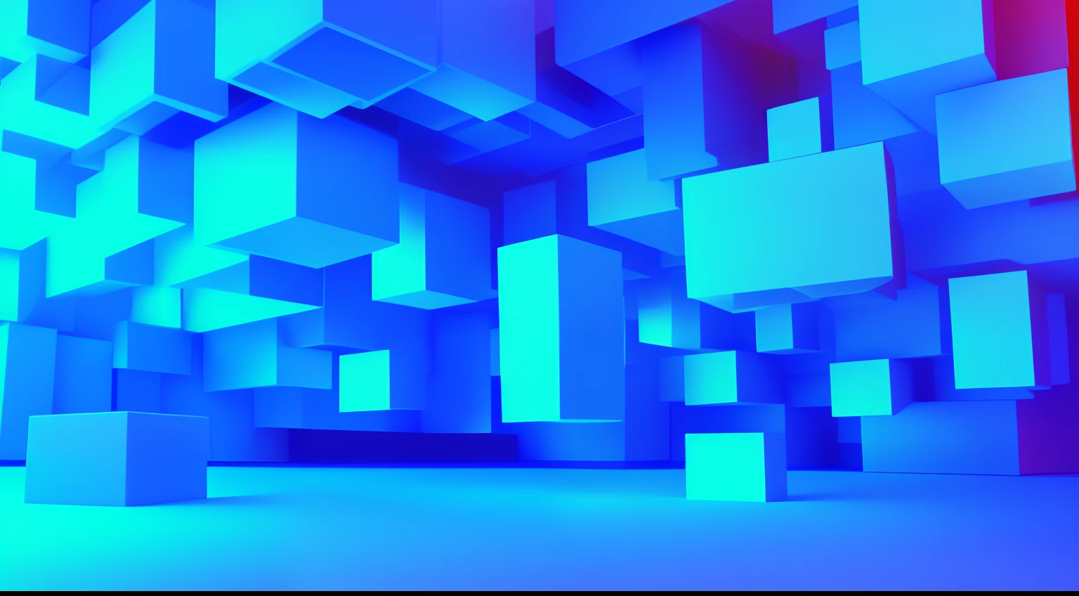 blue cubes, geometric 3d render, geometric 3 d render, rendered in blender, depicted as a 3 d render, cubes on table, 3d abstract render overlayed, rendered in cinema 4 d, rendered in cinema4d, rendered in cgi, stylized as a 3d render