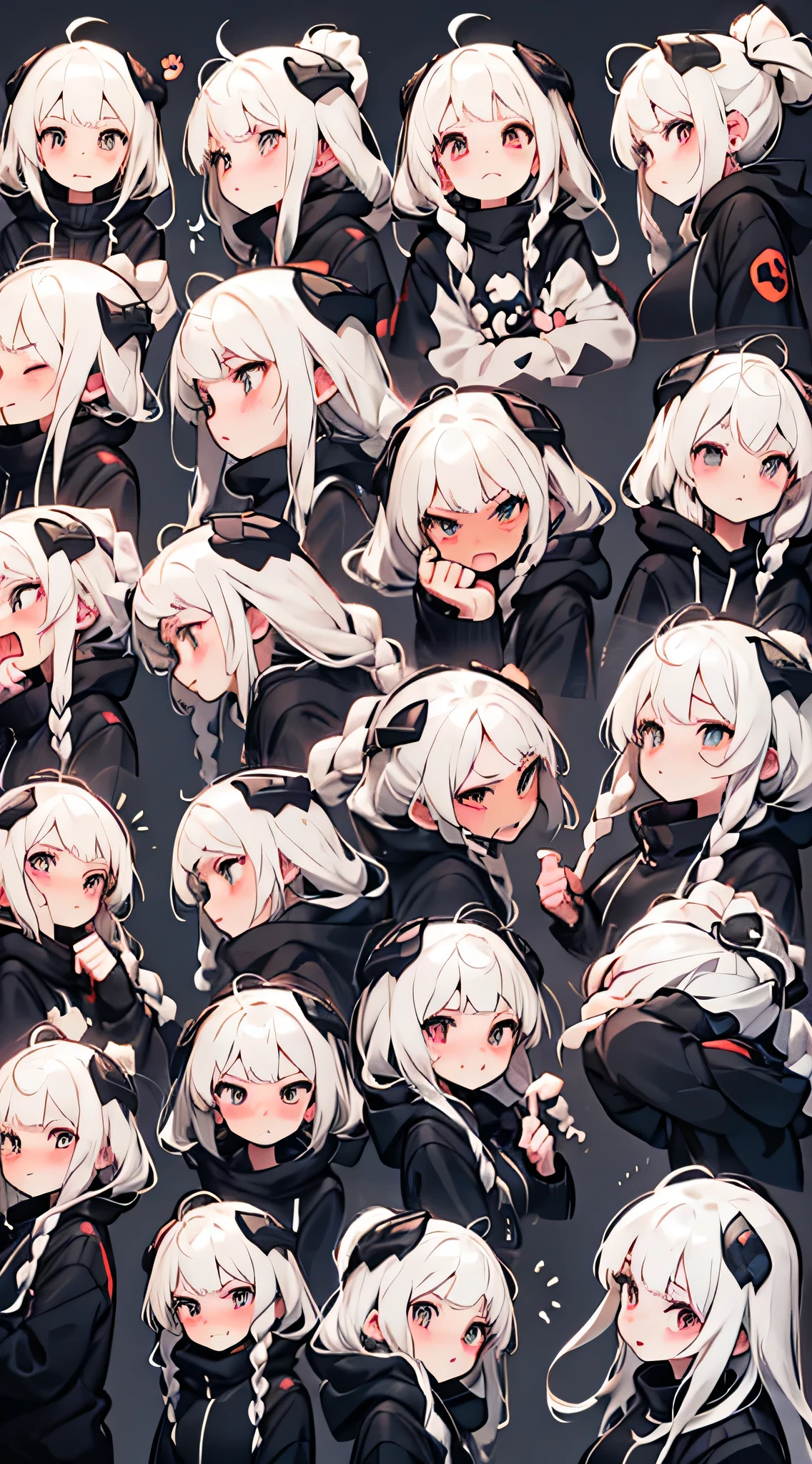 girls,multiple views, looking at viewer,best quality, very aesthetic, absurdres