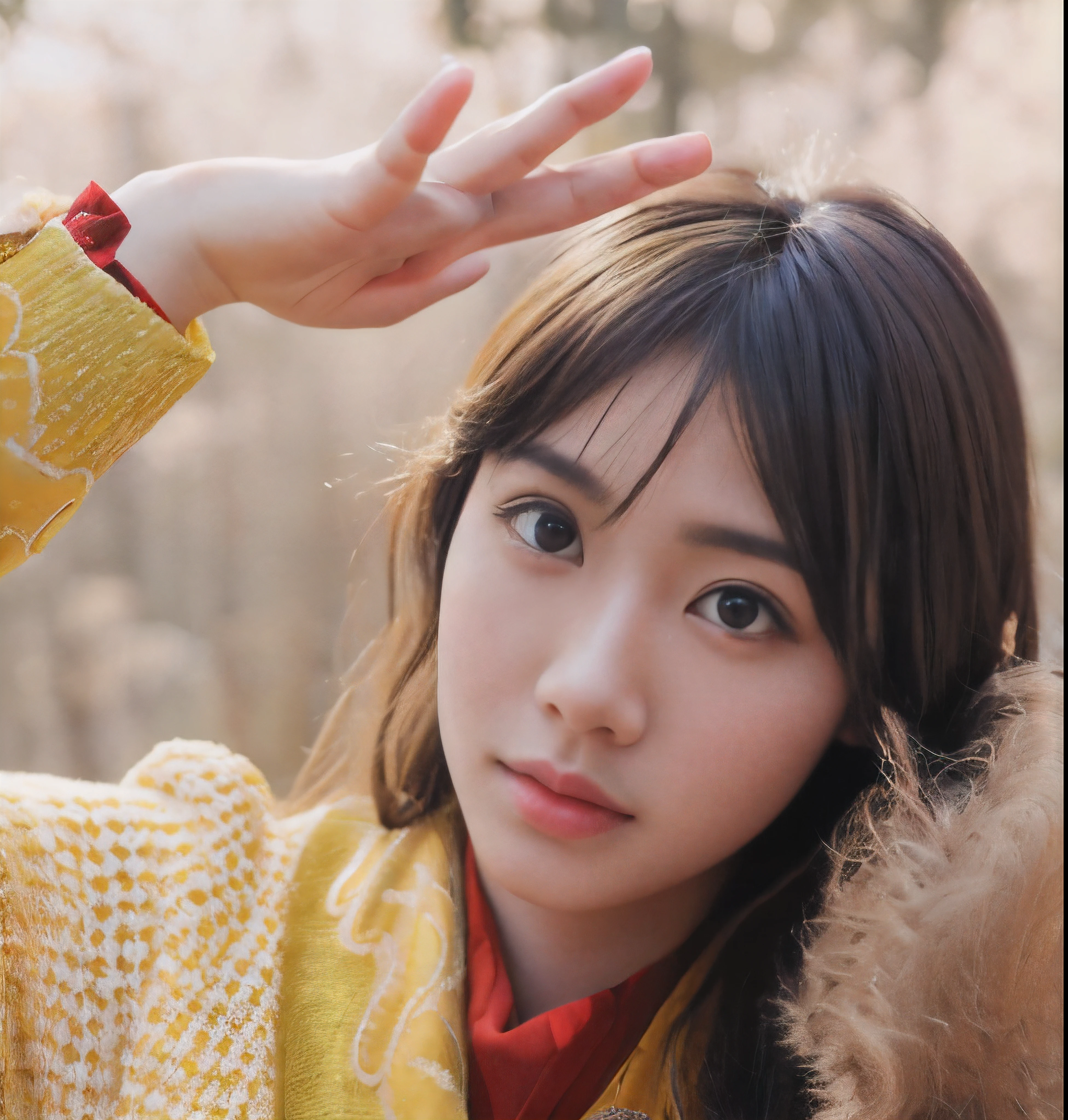 フォトリアリスティック,a true,,Artistic photos,Sony FE , 8K, Best quality at best, high high quality, high detal, ctextured skin