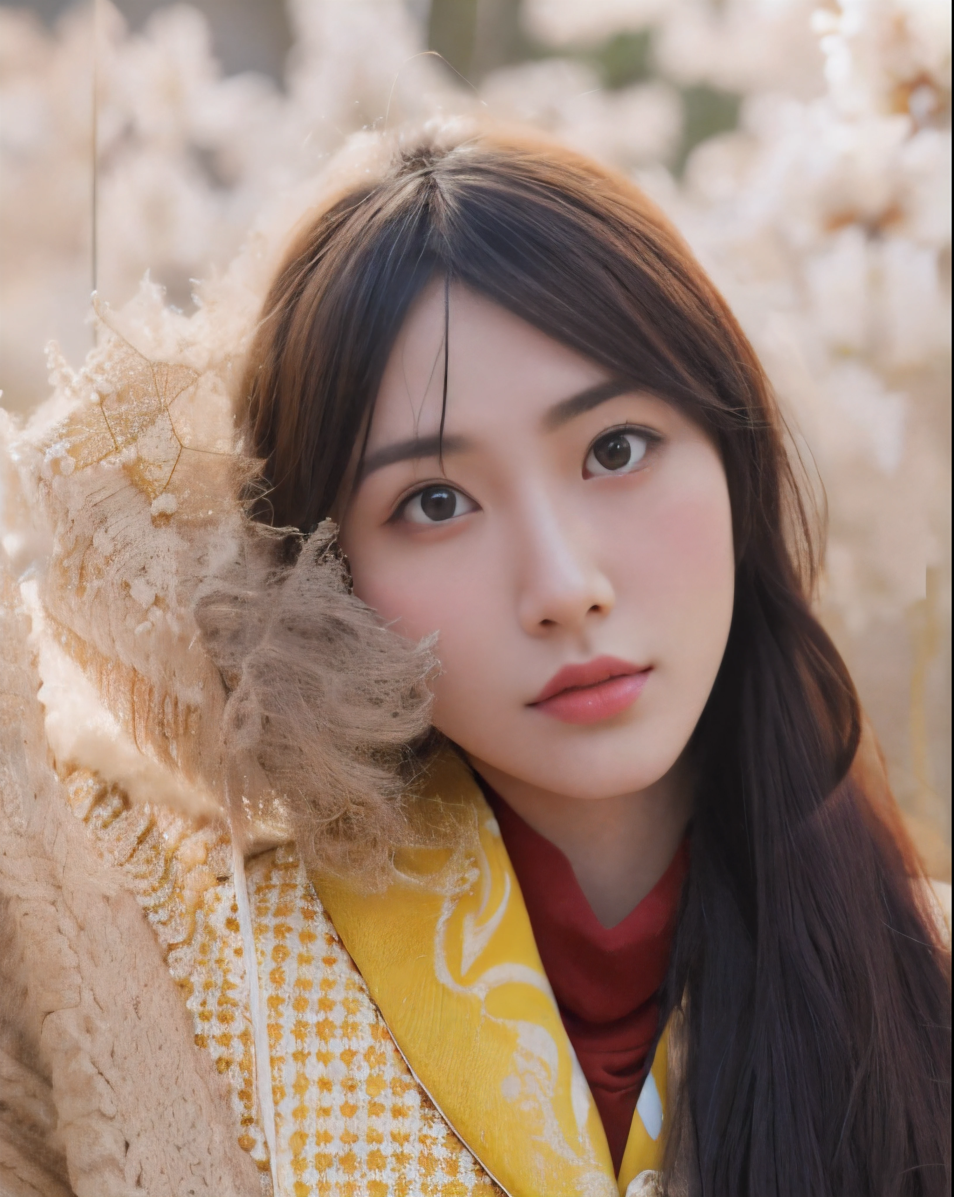 フォトリアリスティック，a true，，Artistic photos，Sony FE ， 8K， Best quality at best， high high quality， high detal， ctextured skin