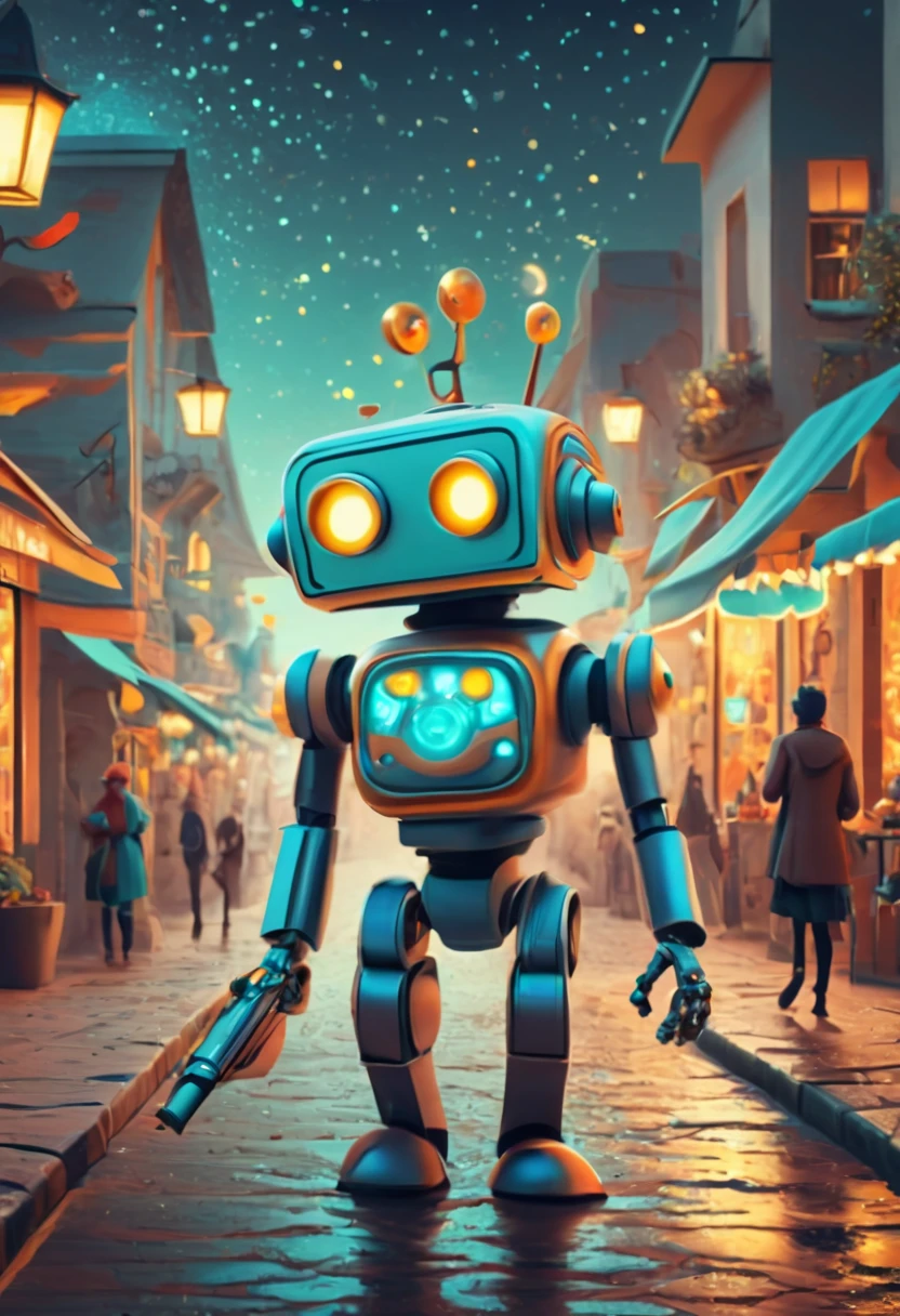 Robot Butler. (best quality,4k,highres:1.2),ultra-detailed,(realistic:1.37),zentangle style Robot Butler sweeping the streets walpaper,ethereal atmosphere,moonlit aura,dark shadows,whimsical,nighttime cityscape,neon lights,upbeat energy,twinkling stars,starry sky,enchanted city,hidden secrets,glimmering reflections,mesmerizing colors,lively and vibrant,hustling and bustling streets,mysterious figures,intense intrigue,curiosity piqued,unforgettable moments,secret doorways,elusive mysteries,thrilling adventures,hint of danger,enchanted architecture,labyrinth of streets,wonder-filled alleyways,magical encounters,unfolding stories,spellbinding moments,bewitching journey,nighttime allure,fantasy unleashed.