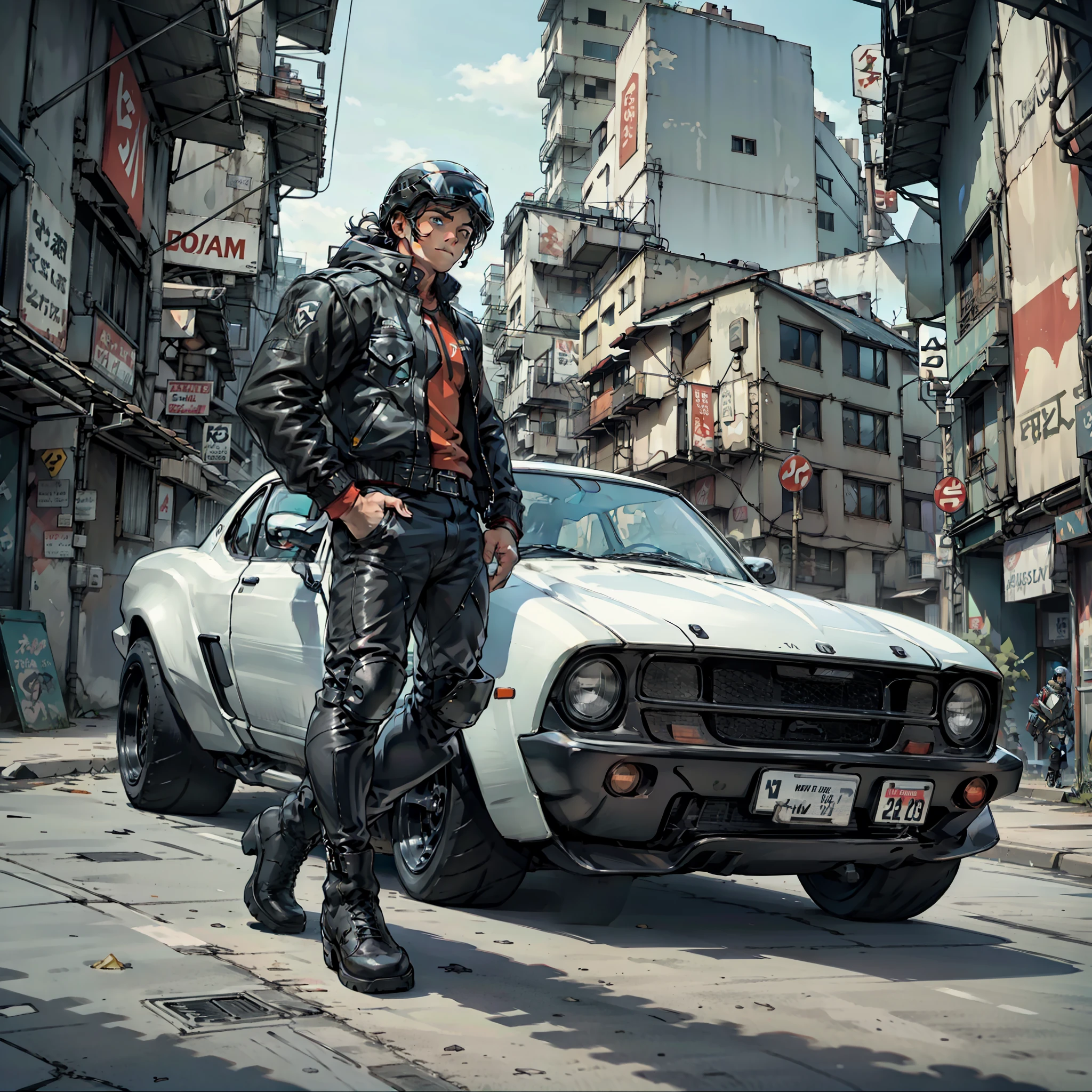 grown man、Motorcycles、voyage、horizon、camp、Let loose、triumph、shelmet、Rider jacket、leather pant、Boots