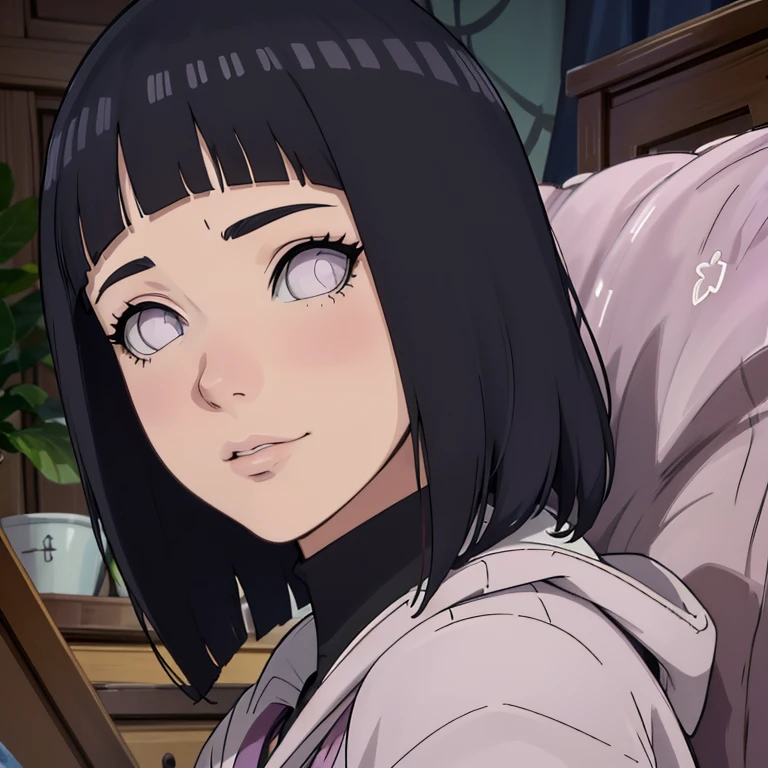 fait, absurderes, hinata\(Boruto\), 1fille, seulement,femelle mature, Voir la visionneuse,Composition parfaite, Détailée lips, grosse poitrine, beau visage, Propotion corporelle, rougir, (lèvres roses), cheveux longs, yeux violets, Regard doux, sourire triste, super réaliste, Détailée, séance photo, Realistick visages et corps，（Porter l’uniforme d’une infirmière，Uniforme des infirmières，Une coiffe d&#39;infirmière est portée sur sa tête，Porter de longs bas blancs，Il y a une queue de lapin nouée sur les fesses），（suer，Transpirez beaucoup，rougirlush，Être rouge au visage，J’avais beaucoup de sueur sur le visage，rougirlush），（Gros seins），Dans les hôtels de luxe，Descendez sur le lit，pose enchanteresse，