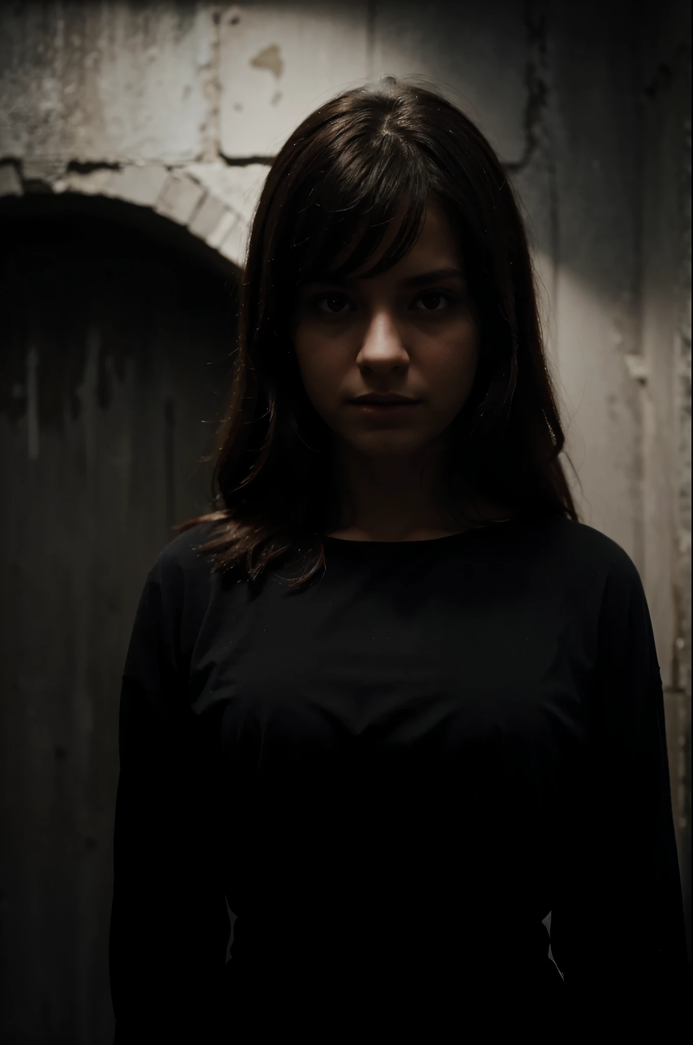 A picture with a dark or mysterious background with subtle effects highlighted