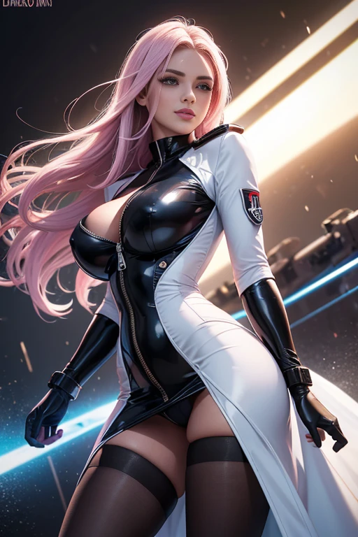 Humor diferente americano agitado com olhos grandes mulher olhos grandes com muito dois cabelos longos, mostrando clivagem,sorridente, mostrando clivagem army dress open zip style, retrato: Soft liquid sky Opal opulence Elsa,whole body view, ajuste suave, pele oleosa, wearing sexy army pilot dress,DSLR, F/2.8, 5D, 16k, hip be Super-Resolution . Realistic style, visual chave, vibrante, studio, mostrando clivagem, Realistic, altamente detalhado A smile whimsical whole body view girl with a background of war jet , standing sharp look with saggy breast mostrando clivagem, olhos arregalados, pink lips,, quadris largos, anatomia perfeita, rosto iluminado, Rosto detalhado, olhos perfeitos, Olhos detalhados, proportion Aurea, perfect fingers. breath-taking, master part, High definition, highlight lighting, contrastado com cores de tinta brilhantes, detalhes intrincados, altamente detalhado, profissional, Elegante, moderno, Standing with your legs wide, pose confiante, punho nos quadris, corpo magro e em forma