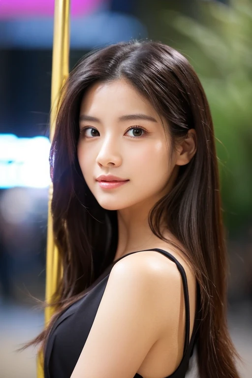 A beautiful woman who looks real