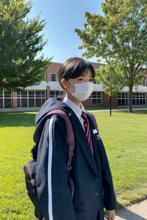 A suspicious person appeared at school