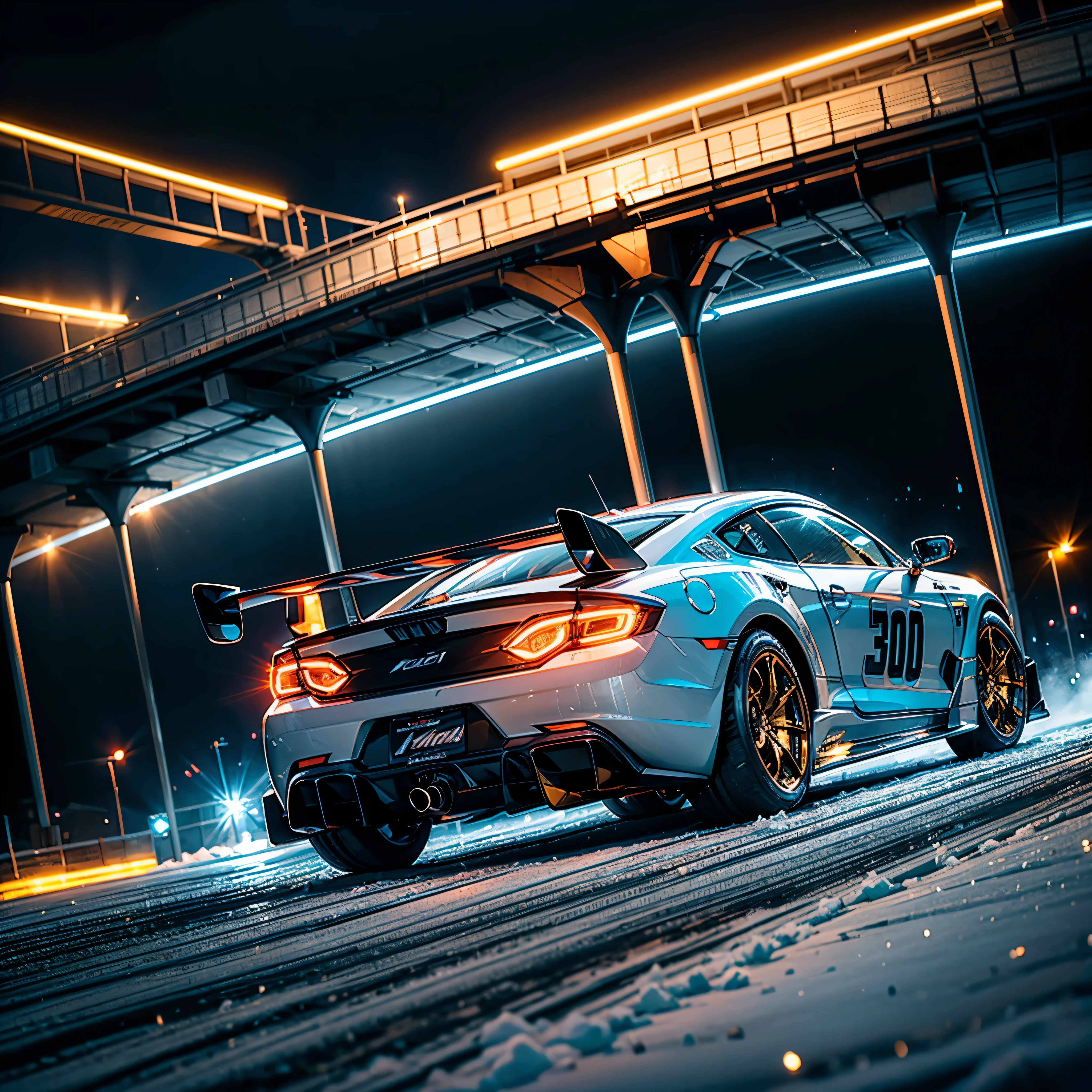 SunRising Josan_Gonzalez_style visual_impact street_traffic_jam racing_full_shot spacious_road race_scene multi-racing Gaol Racer Auto_Racing_Circuit Race_Track deep path Equirectangular_360 street UnrealEngine5 Ultra Masterpiece Cinematic_sunlight ultra_Photo-realistic optimal ultra_high-quality opengl-shaders ultra_high-details accurate reflex ultra_high-res perfection volumetric lightning improved Octane_rendues ultra_high-def UHD XT3 DSLR HDR 3dcg shadow analogiques extatiques symmetrical dazzling Will-o'-the-wisp global luminescence (((An boatmobile inspired ultra-realistic angelic neon metallic black silver and gold chrome race car designed on a icy surface road with snow falling and deep snow covers the ground and everything all around ))), best quality, ultra-detailed), race car, street racing-inspired, Drifting, LED, ((Twin headlights)), (((Bright neon color racing stripes Cristallines kit incandescente flash blow glow))), (Black racing wheels), Wheel spin showing motion, Show car in motion, Burnout, wide body, modified car, racing livery Lava varied multi etc. --v 5.2 --s 1000 --c 20 --q 20 --chaos 100