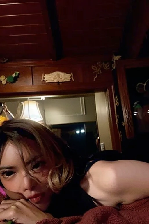 there is a woman sitting on a couch with her arm on her chest with a guy a naked black guy right behind her about to put his big dick inside her, video still, snapchat photo, night time footage, blurry footage, low quality video, video screenshot, grainy footage, calm night. over shoulder shot, webcam footage, low quality footage, intoxicatingly blurry, front facing shot, with mouth open, iphone video