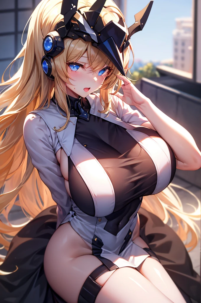 tmasterpiece， Best quality at best， finely detailled， A high resolution， Extremely refined and beautiful,1womanl，nsfw, looking at viewert， face to the viewer， Golden hair， white backgrounid， 独奏，（full bodyesbian：2），A mother，Big breasts wife，wheezing，steamy，perspiring，Be red in the face，Bigchest，Convex milk，big breasts thin waist，smooth thigh