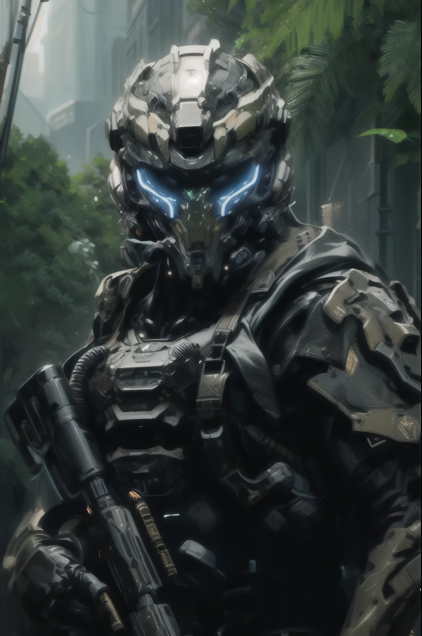 (((An epic and visually stunning digital anime masterpiece featuring a sylphlike masculine ((male:1.5)) decorated military dieselpunk cyborg soldier clad in a sleek yet tactical armored yet decorated leather military trench coat:1.2))), (((flat masculine male chest:1.5, mechanical full head helmet, mecha helmet with narrow orange eyes:1.5))), (((the character adorned in a (scifi tactical armored open front trench coat with a built in exoskeleton:1.5) (over a form fitted armor plated yet super sleek and revealing under suit with waist cut outs:1.3), the armor is beautifully engraved:1.4))), The image showcases the intricacies of the character’s armor and clothing:1.5, ((capturing their flamboyant essence and heavy mecha aesthetic:1.2)). The character also possesses an androgynous charm, (((with slim yet heavily muscled physique:1.2, sylphlike with a sleek waist, toned yet beautifully sleek cybernetic arms:1.3, mechanical arms and legs:1.3, mecha muscles:1.3))), looking at viewer, (((brass metal armor and brown leather, dieselpunk:1.3))), (((depth of field, cinematic lighting, chromatic aberration, ray tracing, UHD, masterpiece, top of head covered, super detail, high details, high quality, award winning, 8k, highres)))