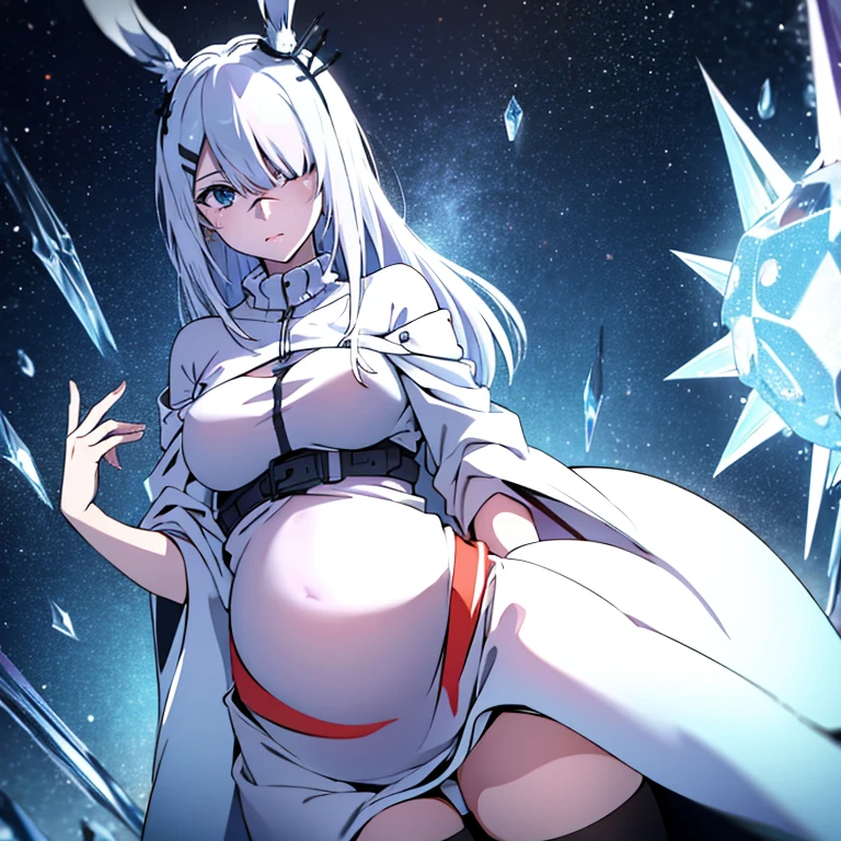 Frost Star,rabbitearemele,prengant,pregnant belly