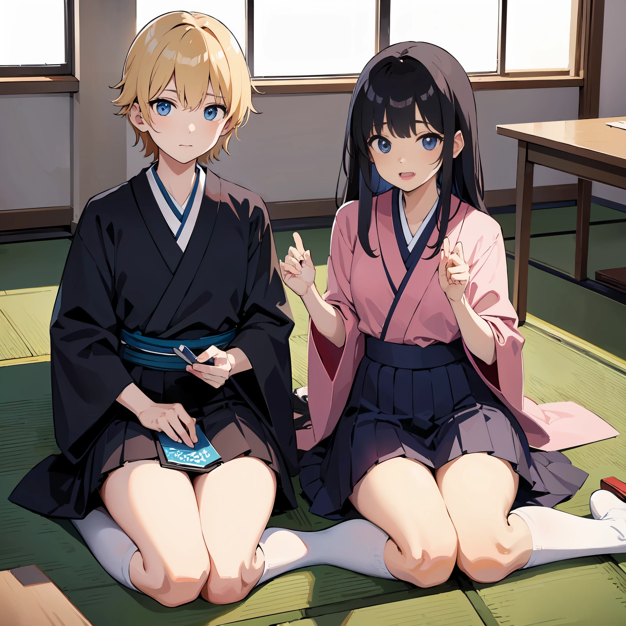 man ,,in Japanese school