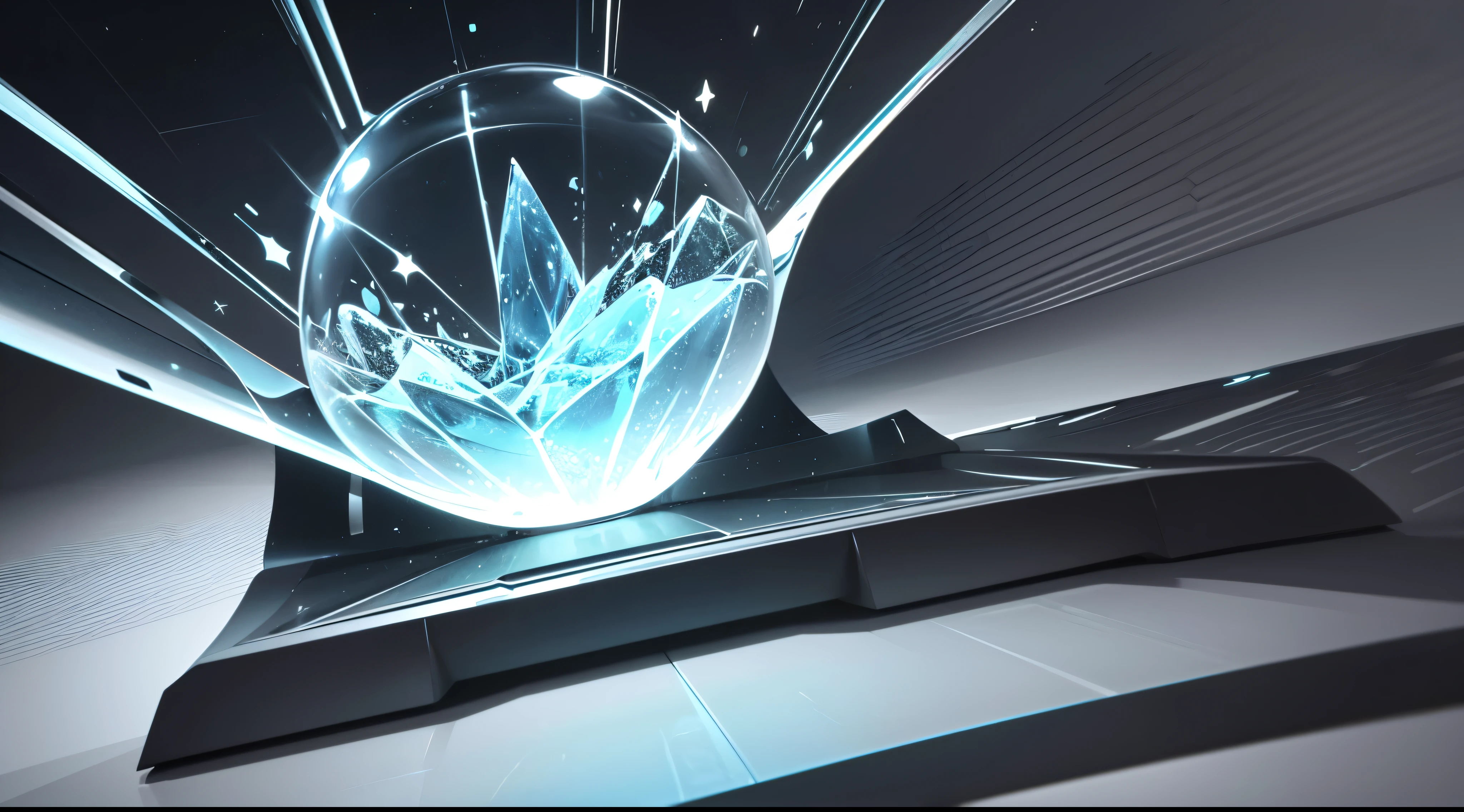 Engaging 3D visualization featuring stunning graphs、glinting