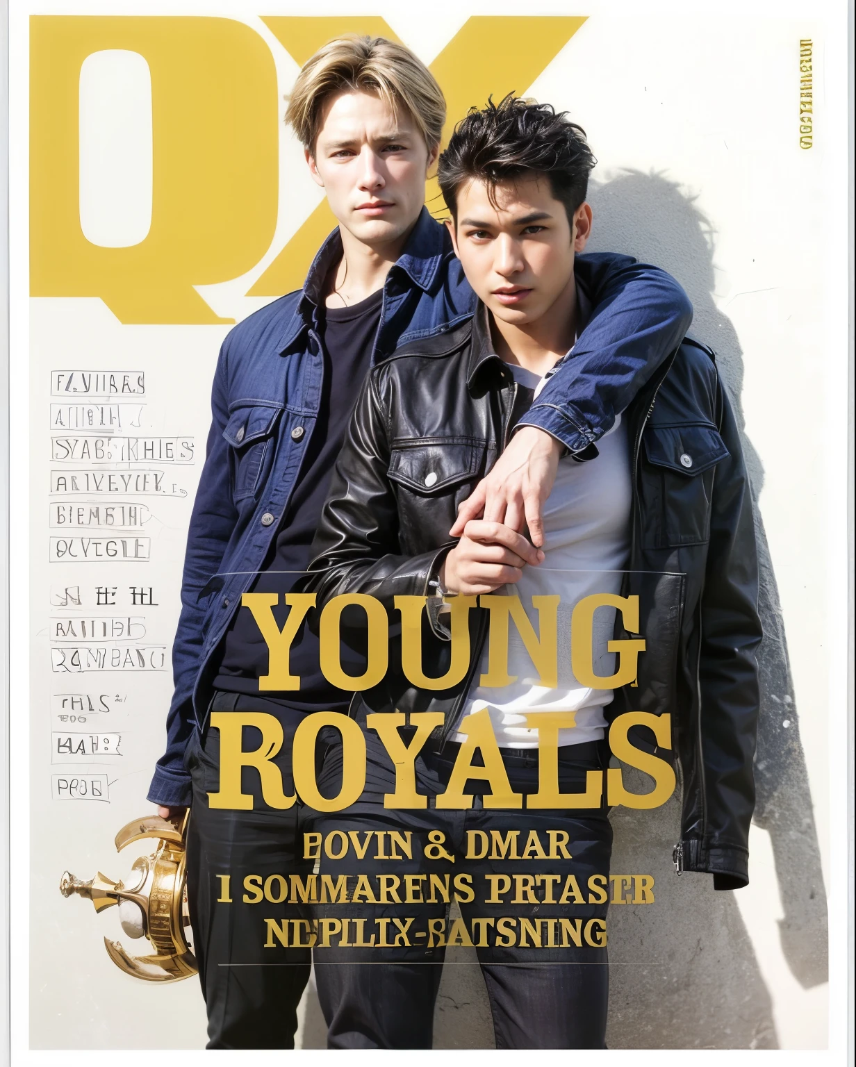 Two boys portrait