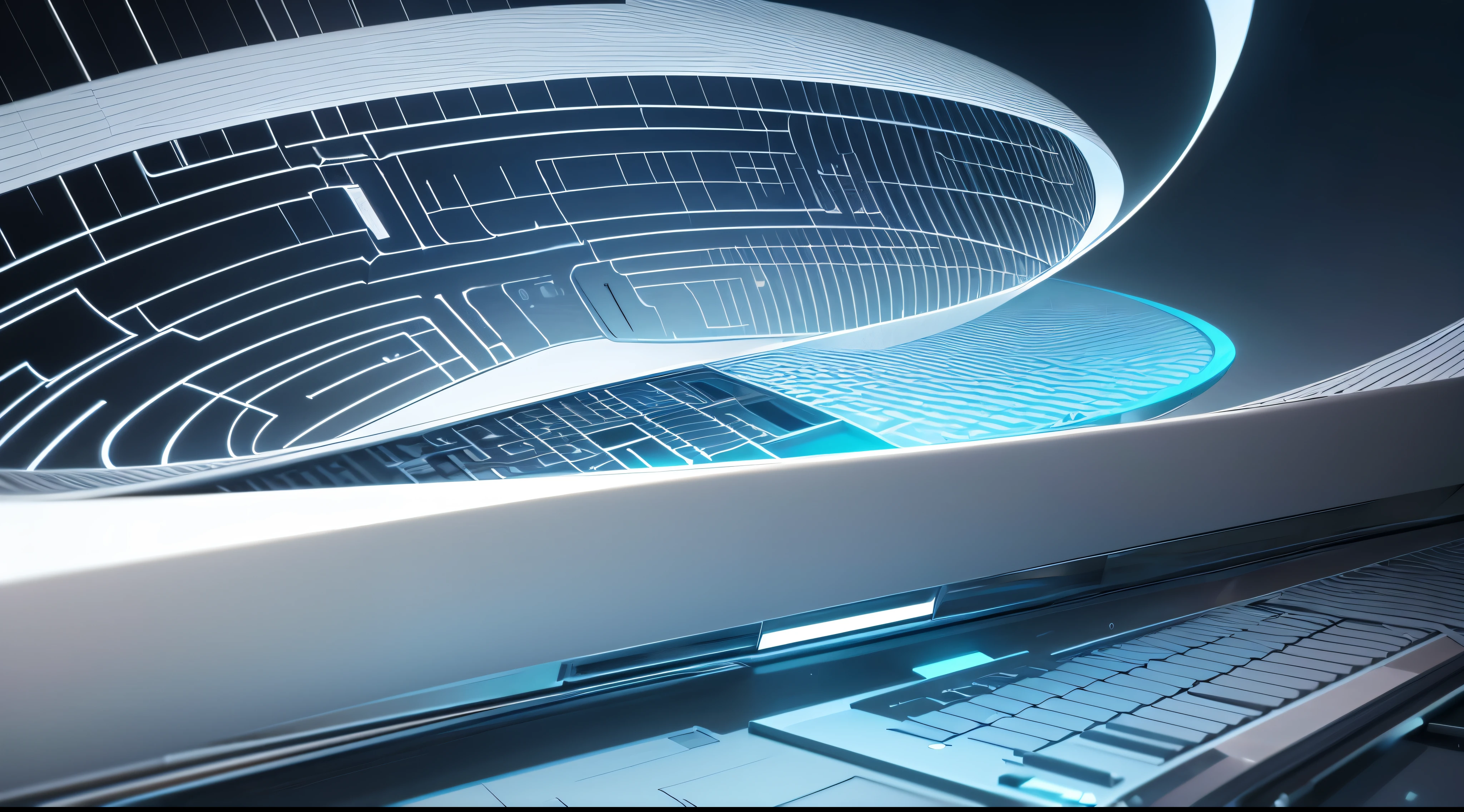 Engaging 3D visualization featuring stunning graphs、glinting