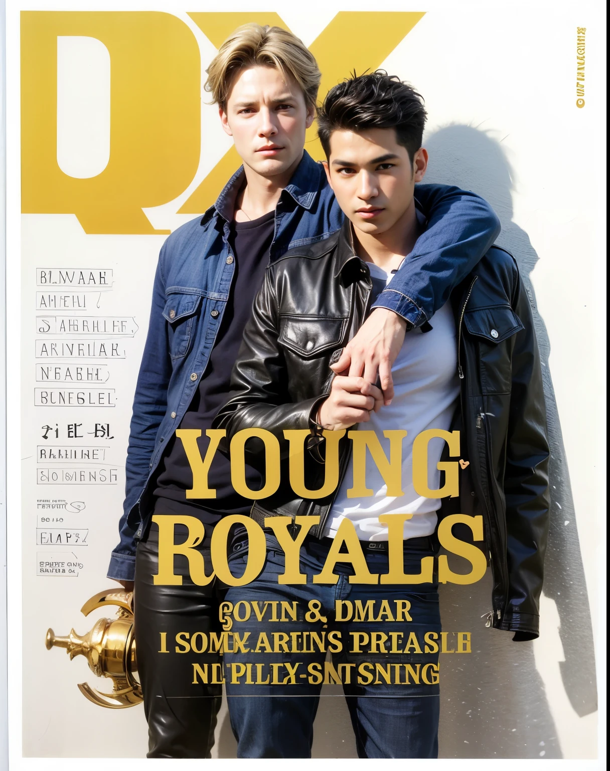 Two boys portrait