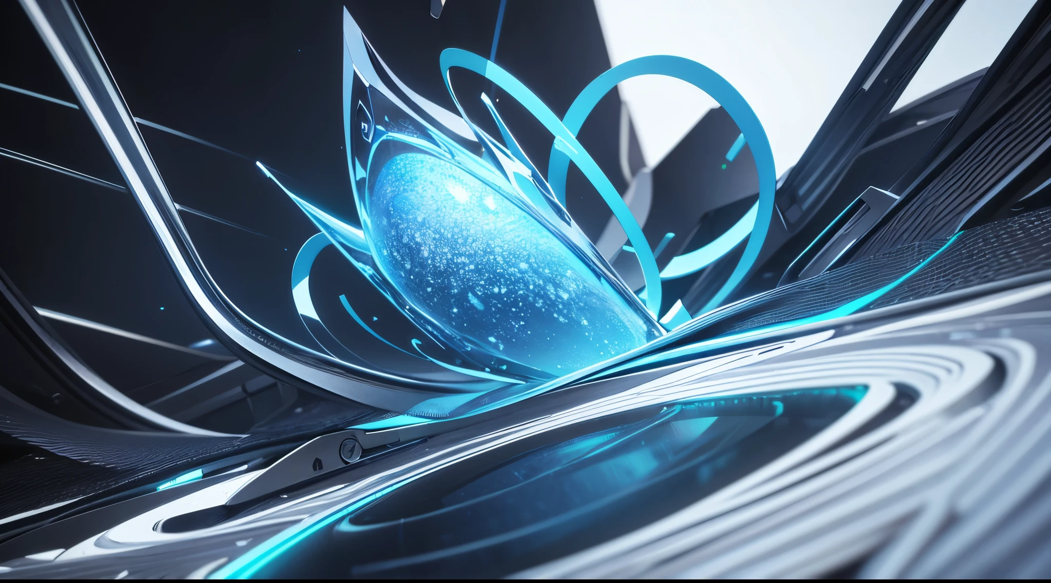 Engaging 3D visualization featuring stunning graphs、glinting