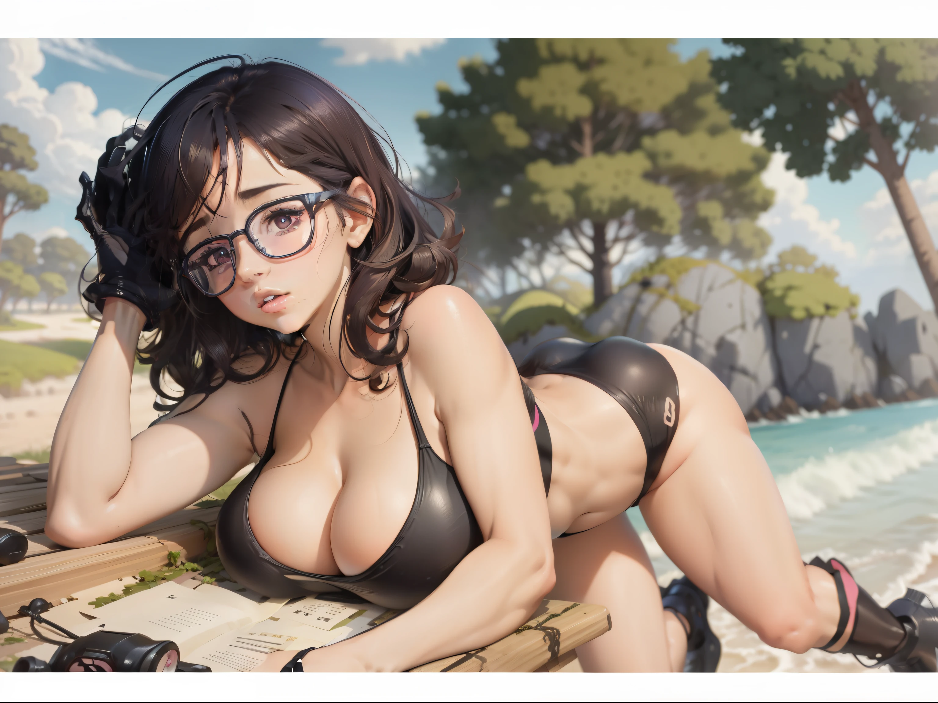 gros cul, topless, MILF, vraiment gros boobasterpiece, anime girl avec de gros seins et gros mamelon qui pointe, séduisante fille d’anime, Ilya Kuvshinov. 4 km, [ Art numérique 4 km ]!!, Style Anime 3D réaliste, Jolie fille d’anime, Artgerme extrêmement détaillé, Oppai, Style anime 4 K, Rendu photo réaliste Anime girl, Anime hyper réaliste, style anime. 8k, Femme sexy, elle rougit, elle veut plaire aux hommes