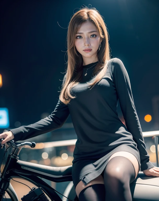 (8K, Raw photo, Best Quality, masutepiece:1.2),(Realistic, photo-Realistic:1.37), ((Best Quality)), 超A high resolution,extremely detailed CG unity 8K wallpaper, Physically-based rendering,Cinematic lighting,Full body, (Bokeh:1.4), (1boy), sit, Watch the sunset, Warm sunset, Beautiful sky, cloudy, Airplane Trail, vista de longe, From below