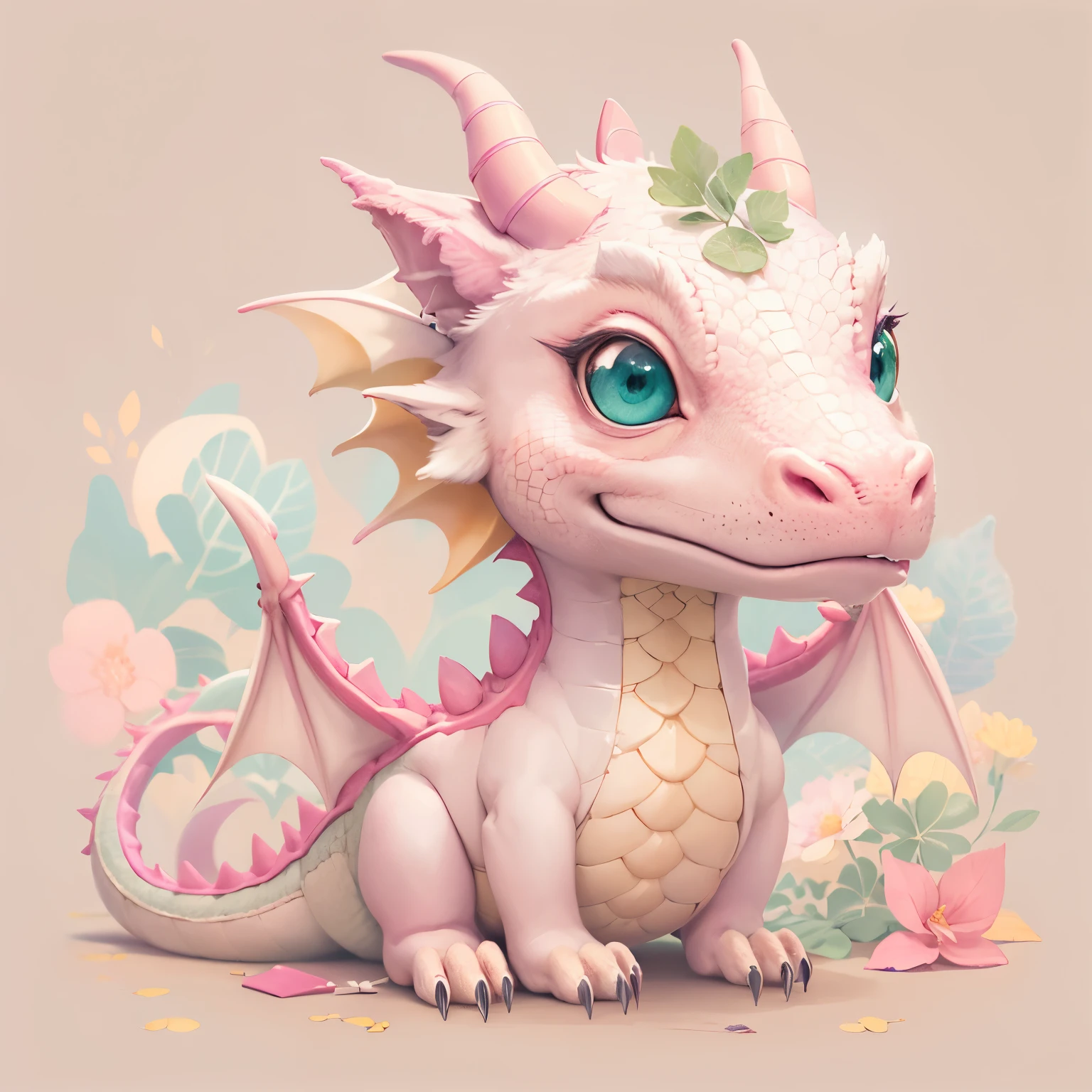 One Dragon、PastelColors、云、pink there、Cute