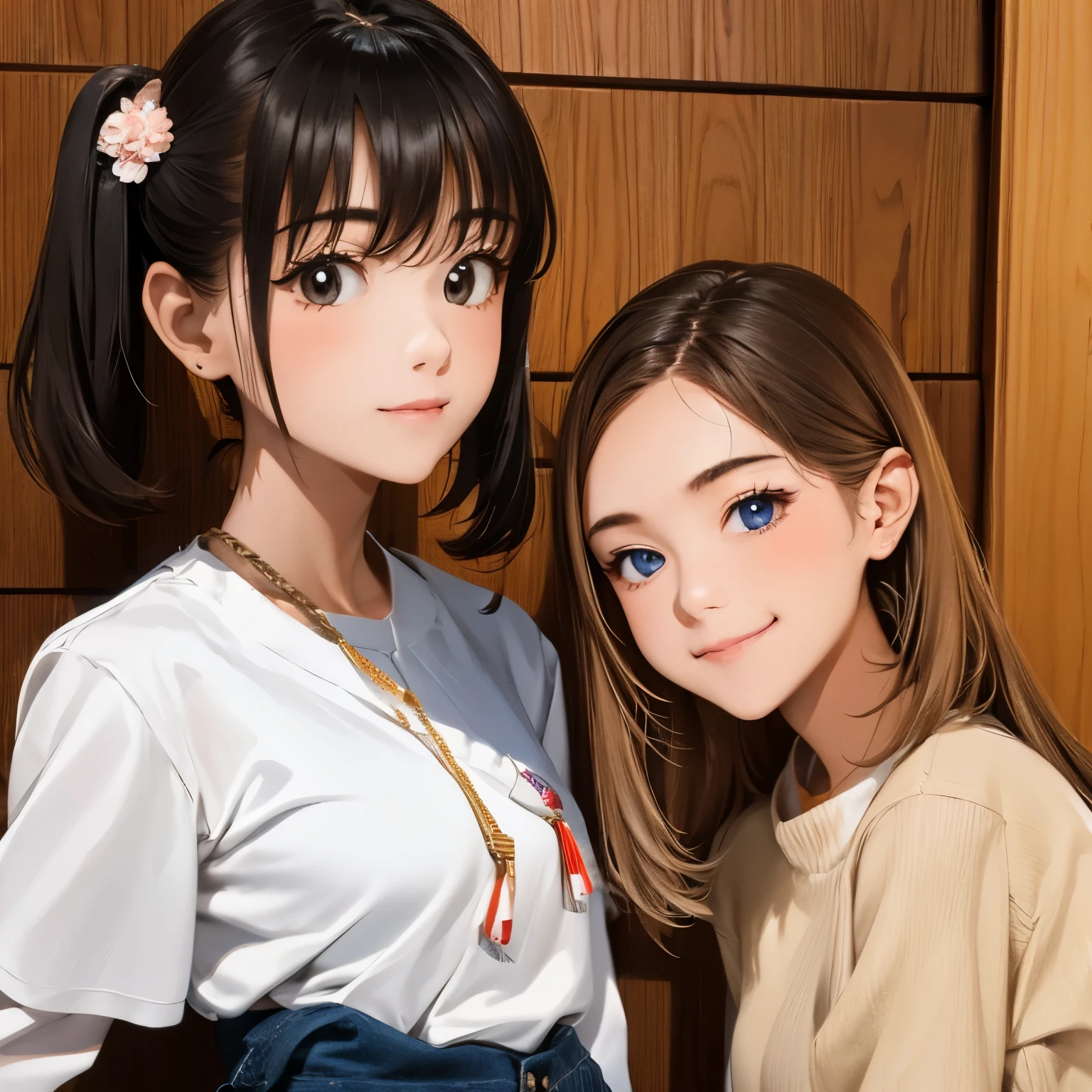 teens girl、Pigment thinning