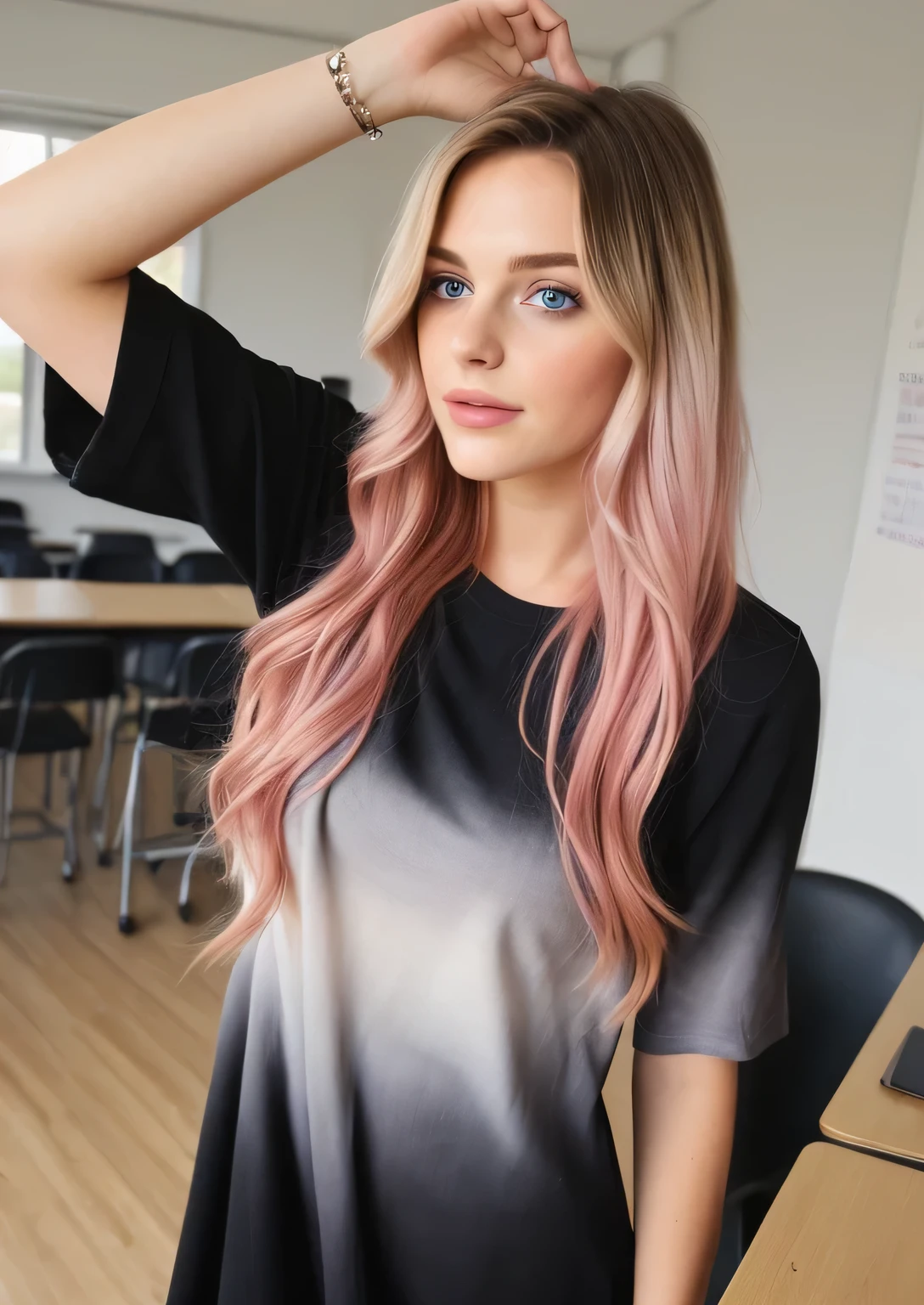 black sleeve