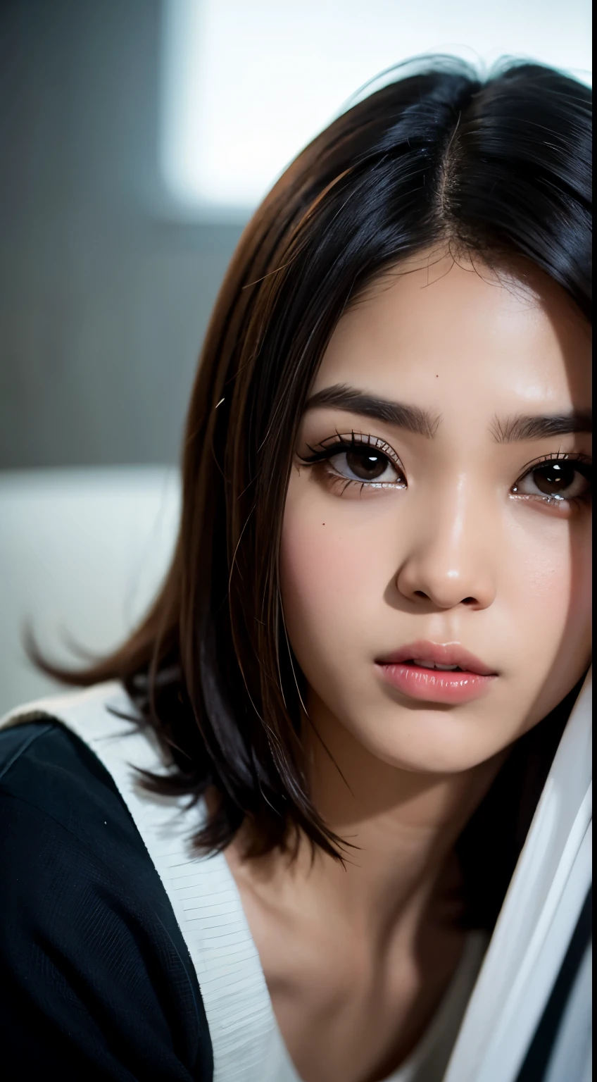 (Lagos:1.5), a closeup, masterpiece, top-quality, raw, Photorealsitic, faces, incredibly absurdness, beautiful a girl, cute little, shorth hair, depth of fields, hight resolution, ultra-detailliert, fine detailed, ighly detailed, ighly detailedな目とfaces, Sharp pupils, Realistic pupils, foco nítido, Cinematic lighting