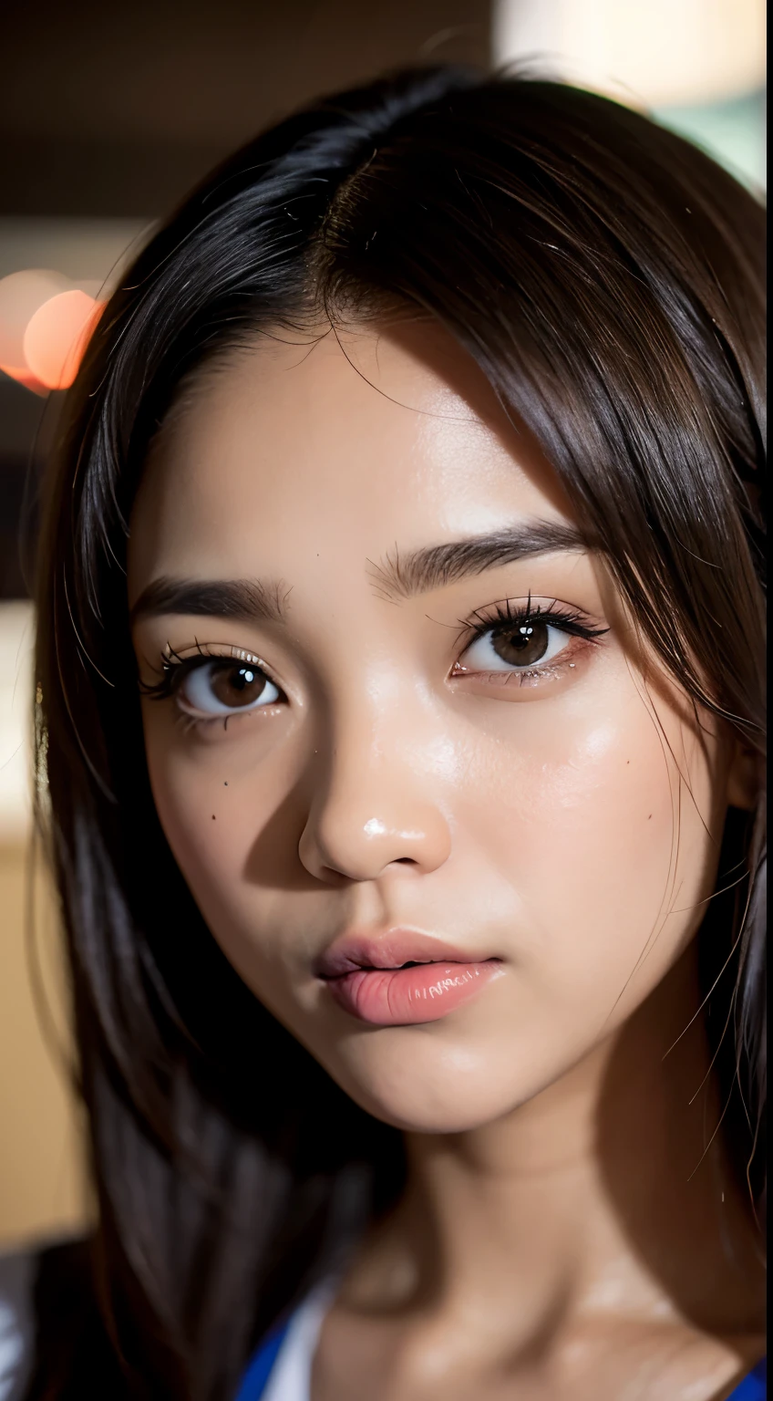 (Lagos:1.5), a closeup, masterpiece, top-quality, raw, Photorealsitic, faces, incredibly absurdness, beautiful a girl, cute little, shorth hair, depth of fields, hight resolution, ultra-detailliert, fine detailed, ighly detailed, ighly detailedな目とfaces, Sharp pupils, Realistic pupils, foco nítido, Cinematic lighting