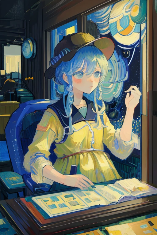 Otimo, Now change the dash to Van Gogh&#39;s starry night style.