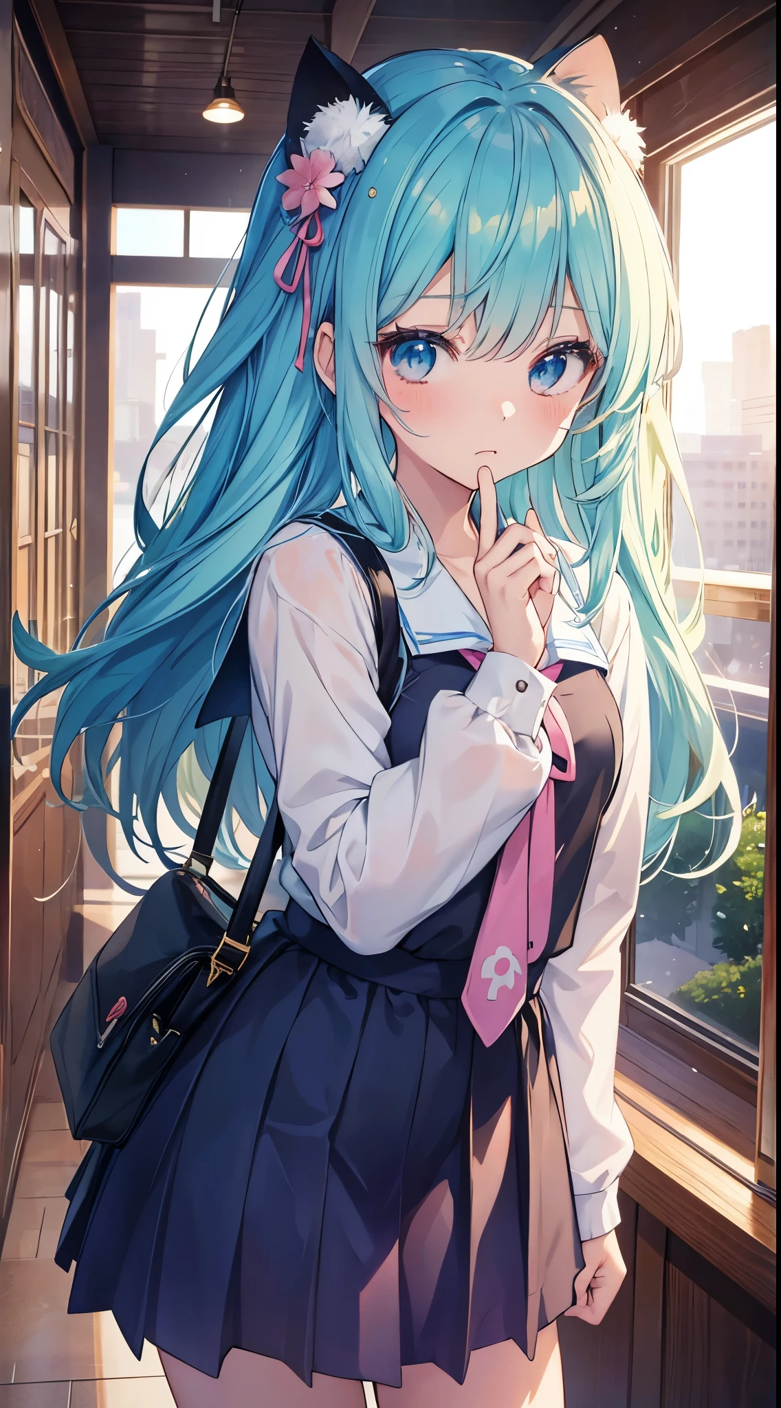 青いトップでベッドに座っている長いブロンドの髪のan anime girl, Seductive Anime Girl, 魅力的なan anime girl, Anime Girl, 美しいAnime Girl, 可愛いan anime girl, かわいいan anime girl, Anime Girls, 若いan anime girl, a hyperrealistic schoolgirl, splash art anime loli, Anime Best Girl, a hyperrealistic schoolgirl, an anime girl, Ecchi anime style